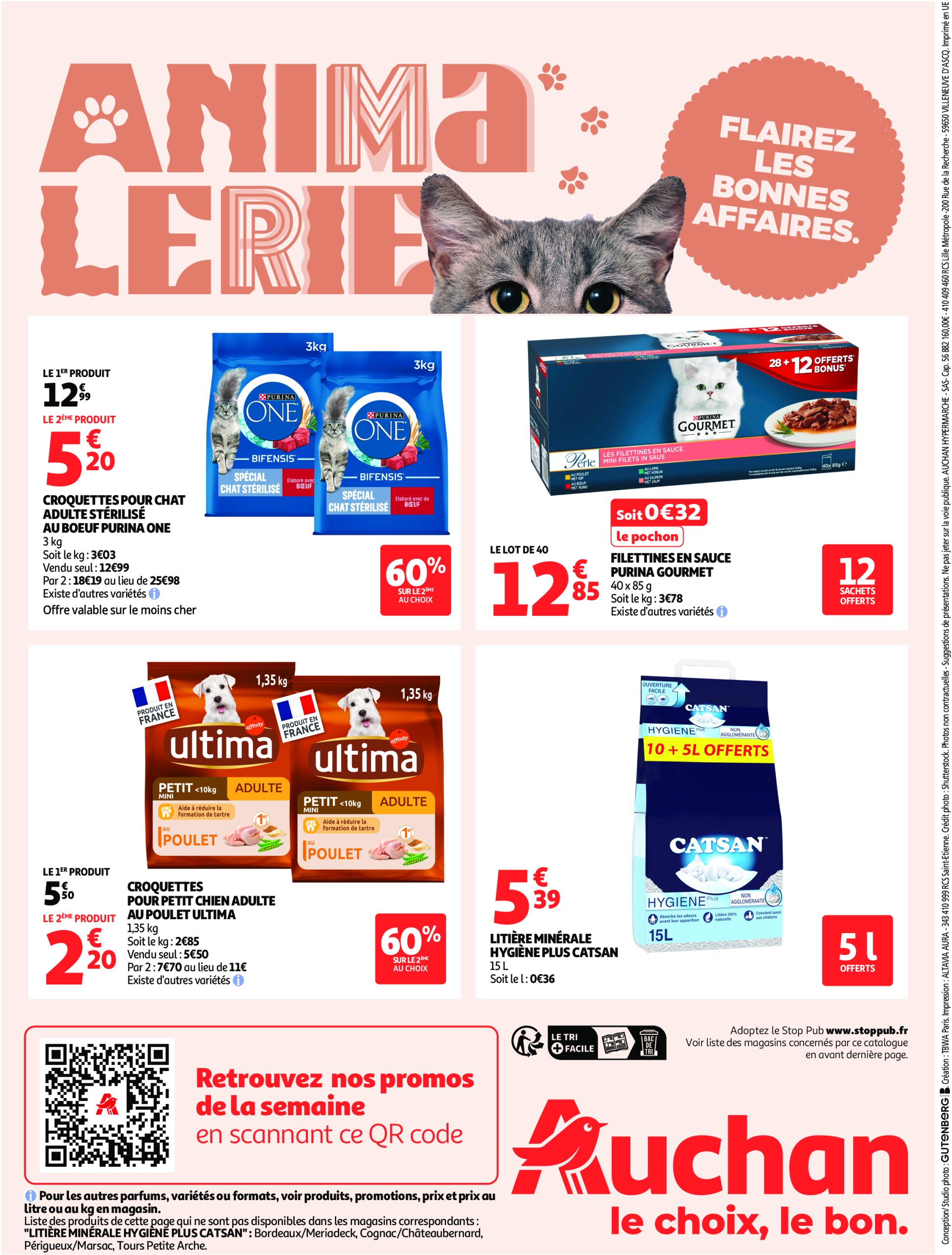 auchan - Auchan - C'est bon de rentrer moins cher folder geldig vanaf 01/07 - 13/07 - page: 56 auchan - Auchan - C'est bon de rentrer moins cher folder geldig vanaf 01/07 - 13/07 - page: 56