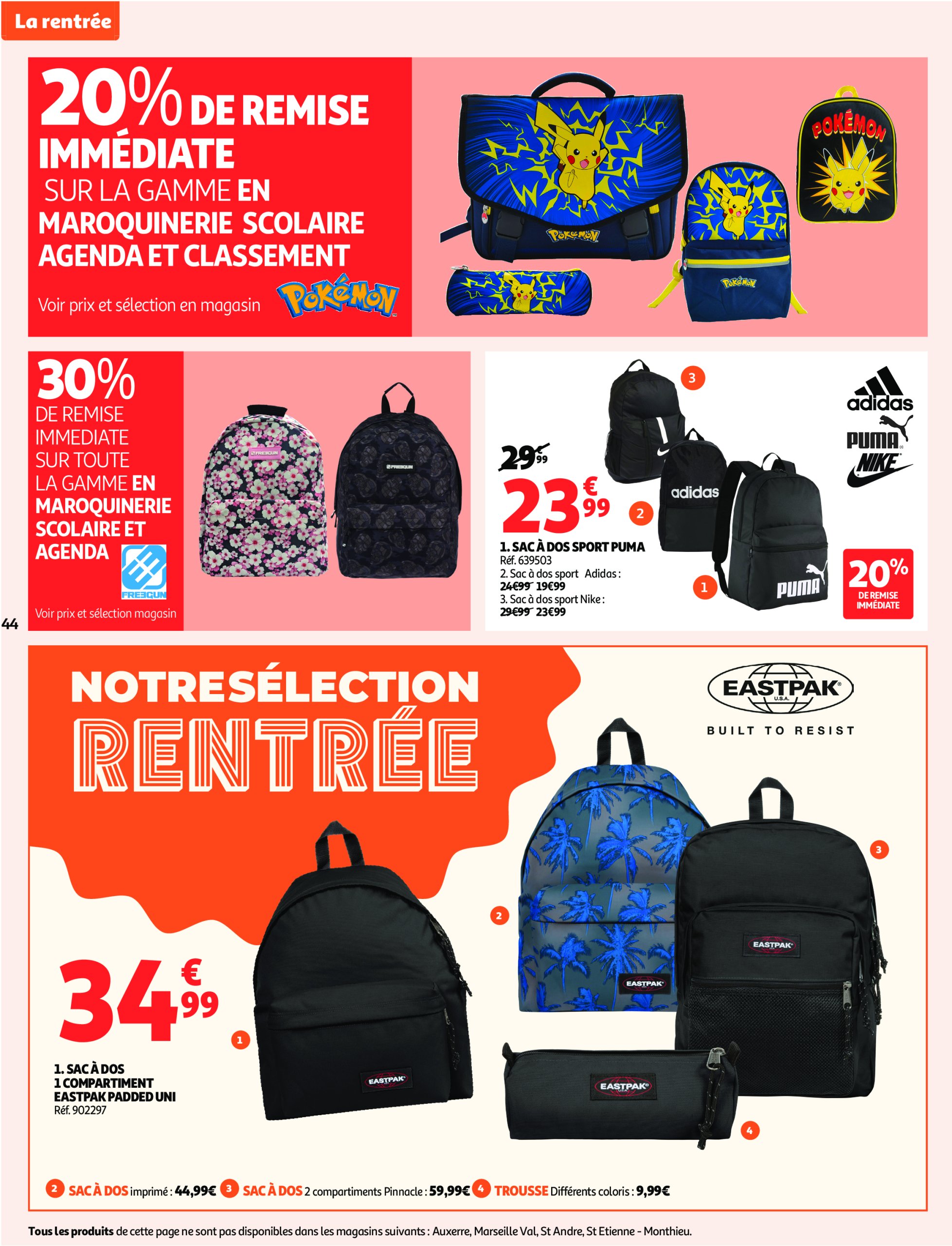 auchan - Auchan - C'est bon de rentrer moins cher folder geldig vanaf 01/07 - 13/07 - page: 44 auchan - Auchan - C'est bon de rentrer moins cher folder geldig vanaf 01/07 - 13/07 - page: 44