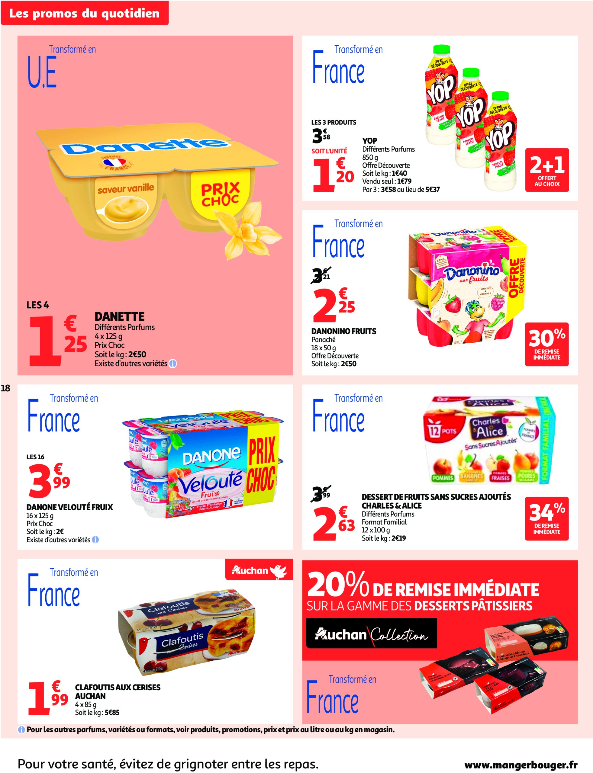 auchan - Auchan - C'est bon de rentrer moins cher folder geldig vanaf 01/07 - 13/07 - page: 18 auchan - Auchan - C'est bon de rentrer moins cher folder geldig vanaf 01/07 - 13/07 - page: 18