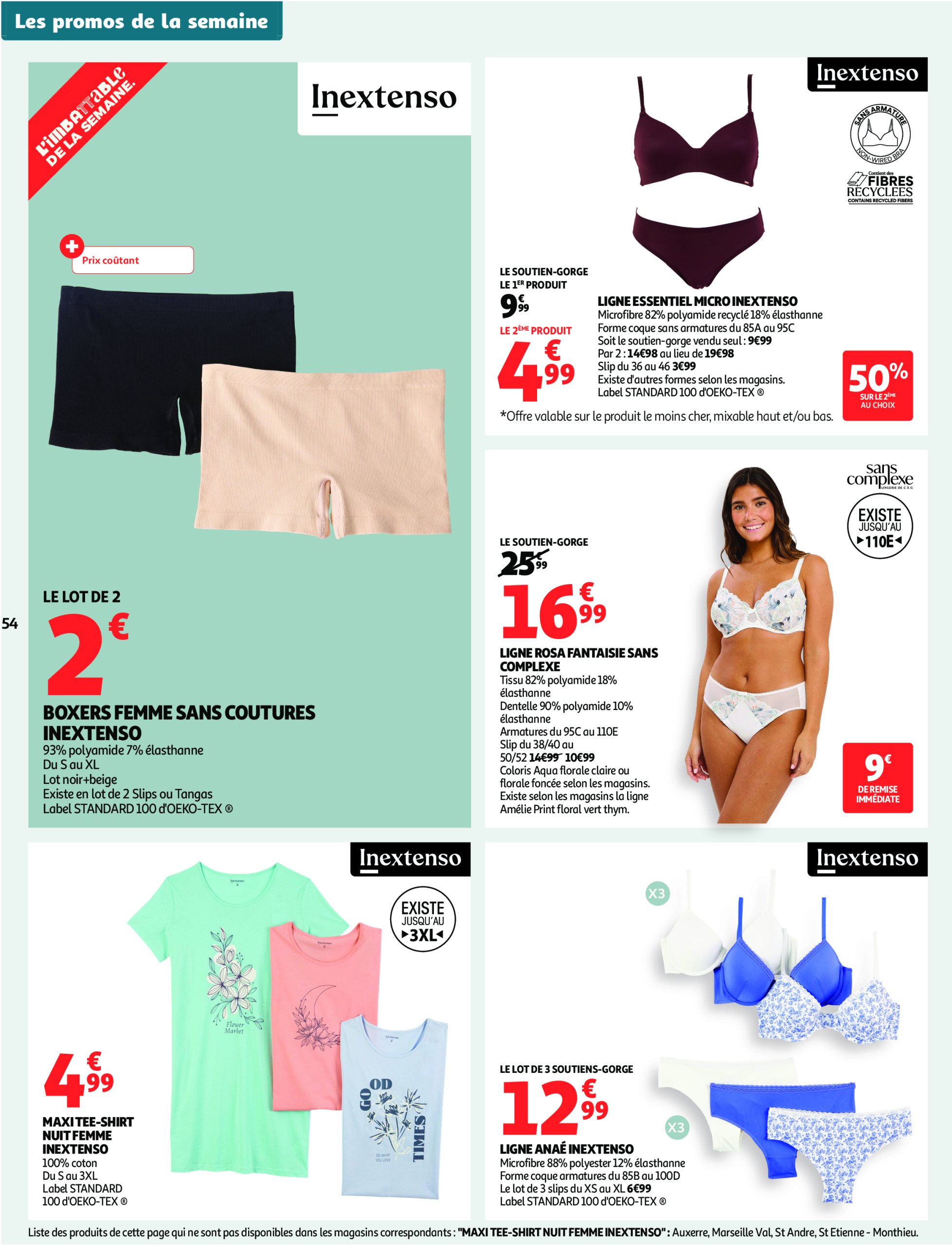 auchan - Auchan - C'est bon de rentrer moins cher folder geldig vanaf 01/07 - 13/07 - page: 54 auchan - Auchan - C'est bon de rentrer moins cher folder geldig vanaf 01/07 - 13/07 - page: 54