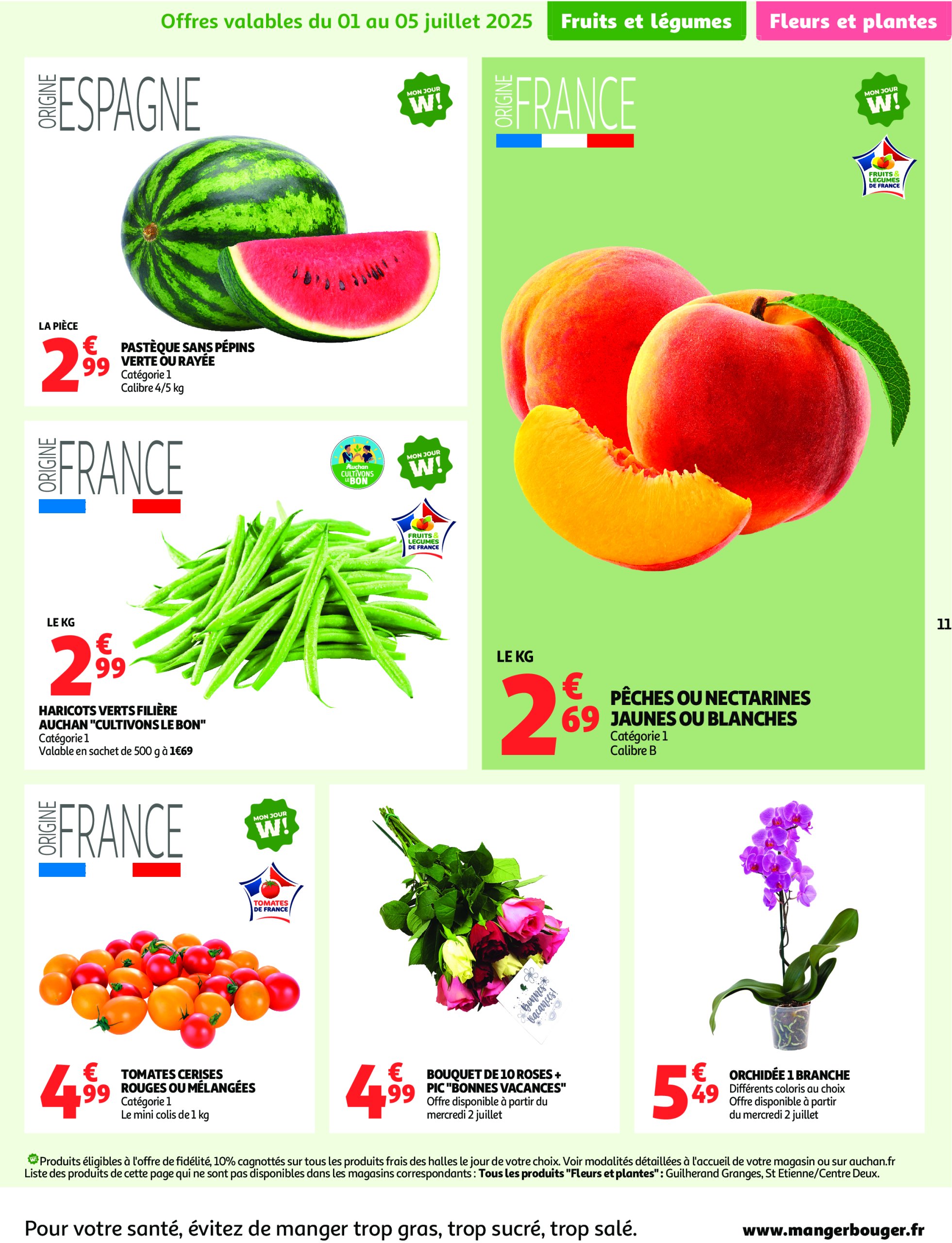 auchan - Auchan - C'est bon de rentrer moins cher folder geldig vanaf 01/07 - 13/07 - page: 11 auchan - Auchan - C'est bon de rentrer moins cher folder geldig vanaf 01/07 - 13/07 - page: 11
