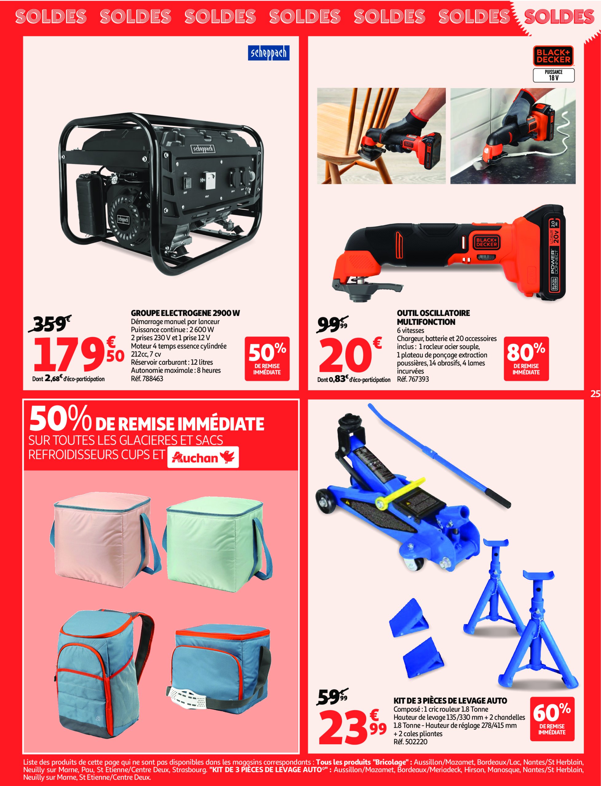 auchan - Auchan - Jusqu'à -70% folder geldig vanaf 25/06 - 22/07 - page: 25