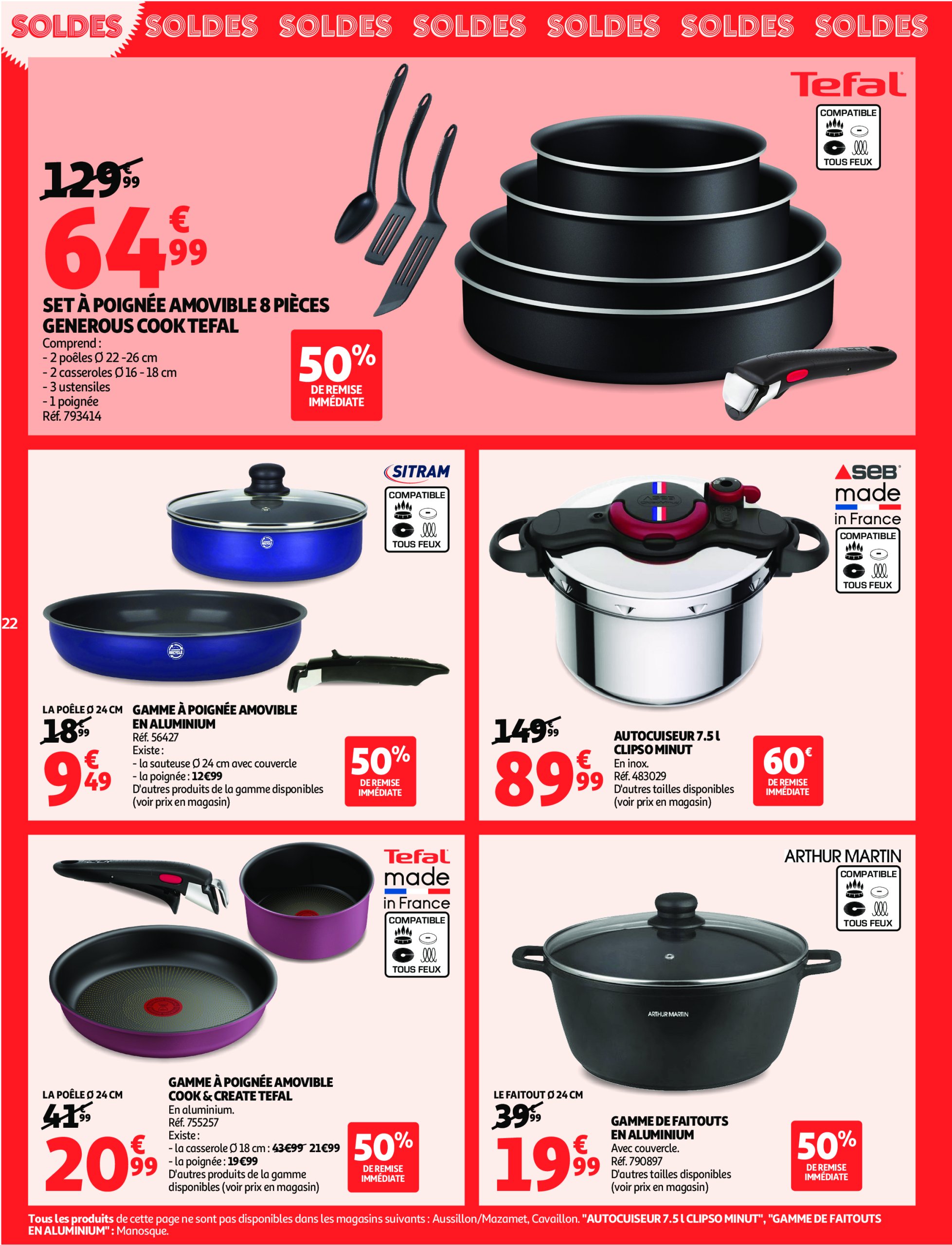 auchan - Auchan - Jusqu'à -70% folder geldig vanaf 25/06 - 22/07 - page: 22