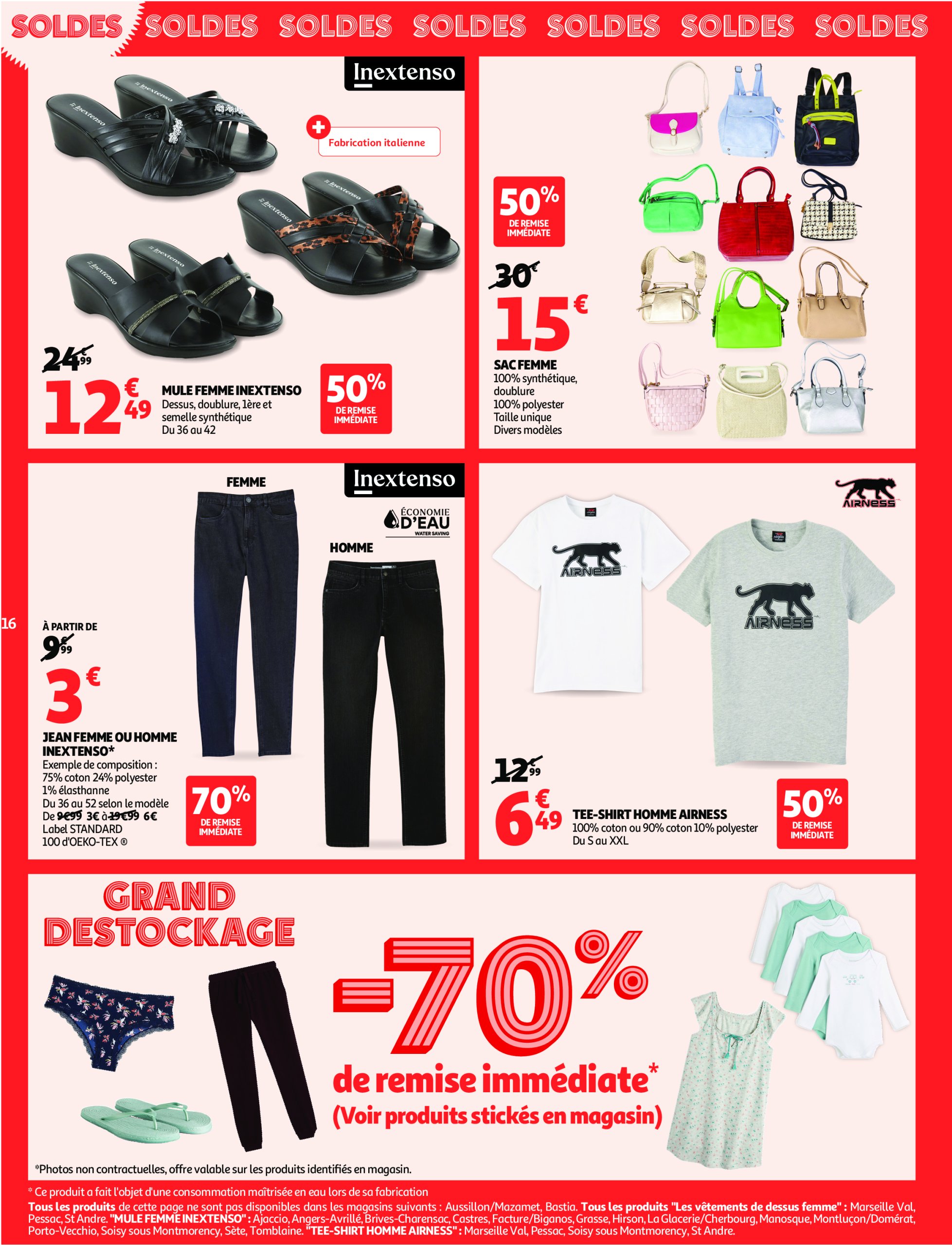 auchan - Auchan - Jusqu'à -70% folder geldig vanaf 25/06 - 22/07 - page: 16