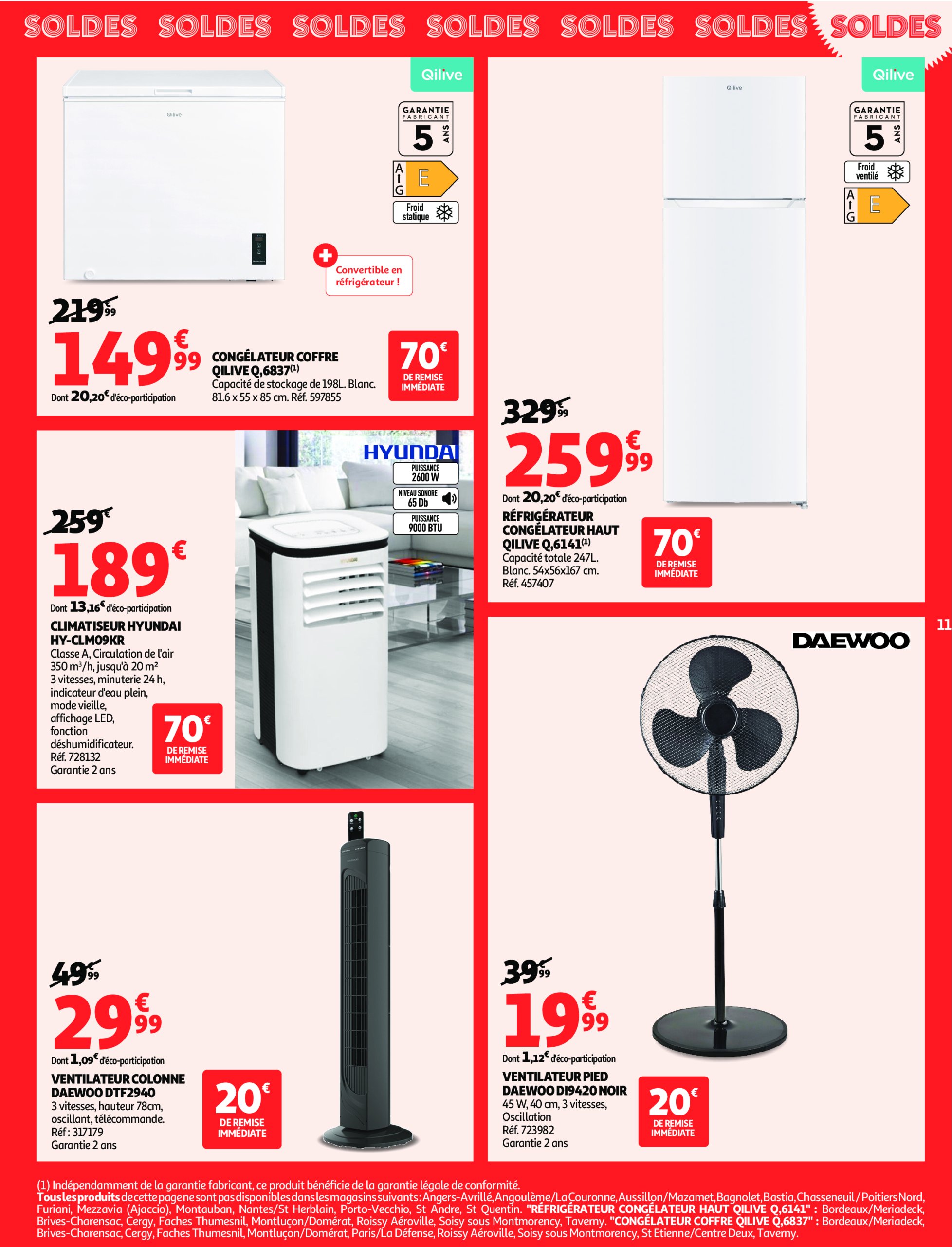 auchan - Auchan - Jusqu'à -70% folder geldig vanaf 25/06 - 22/07 - page: 11