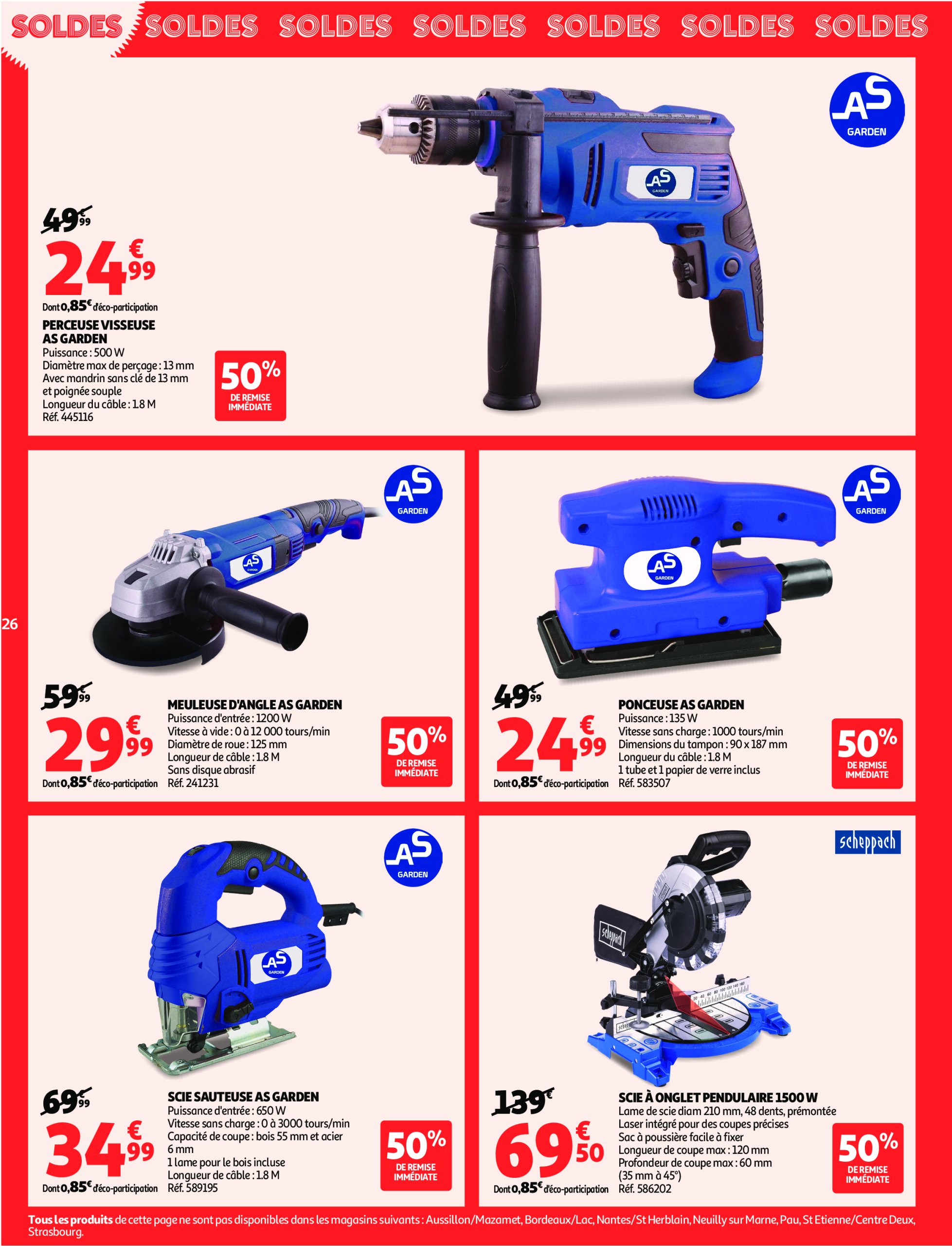 auchan - Auchan - Jusqu'à -70% folder geldig vanaf 25/06 - 22/07 - page: 26