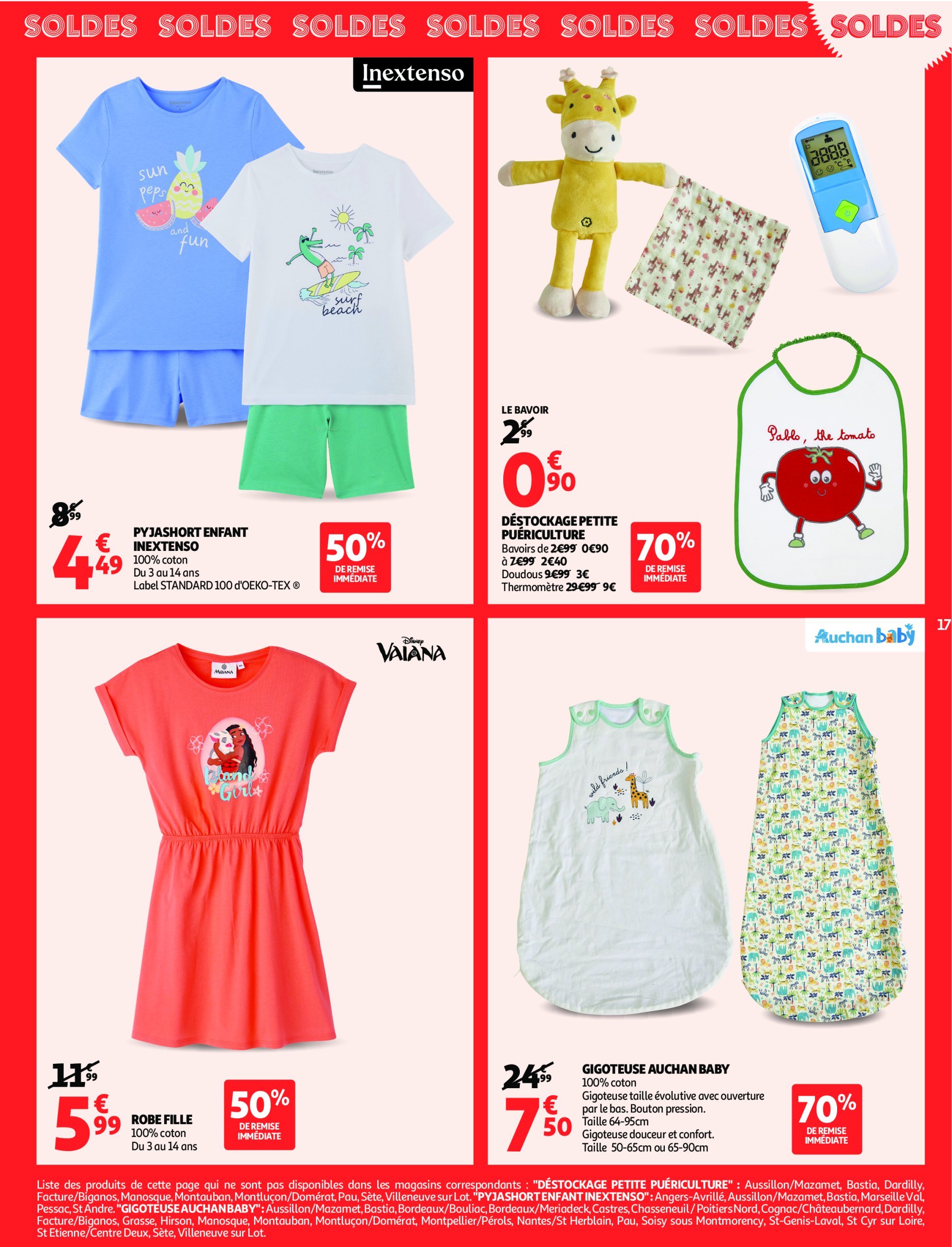 auchan - Auchan - Jusqu'à -70% folder geldig vanaf 25/06 - 22/07 - page: 17