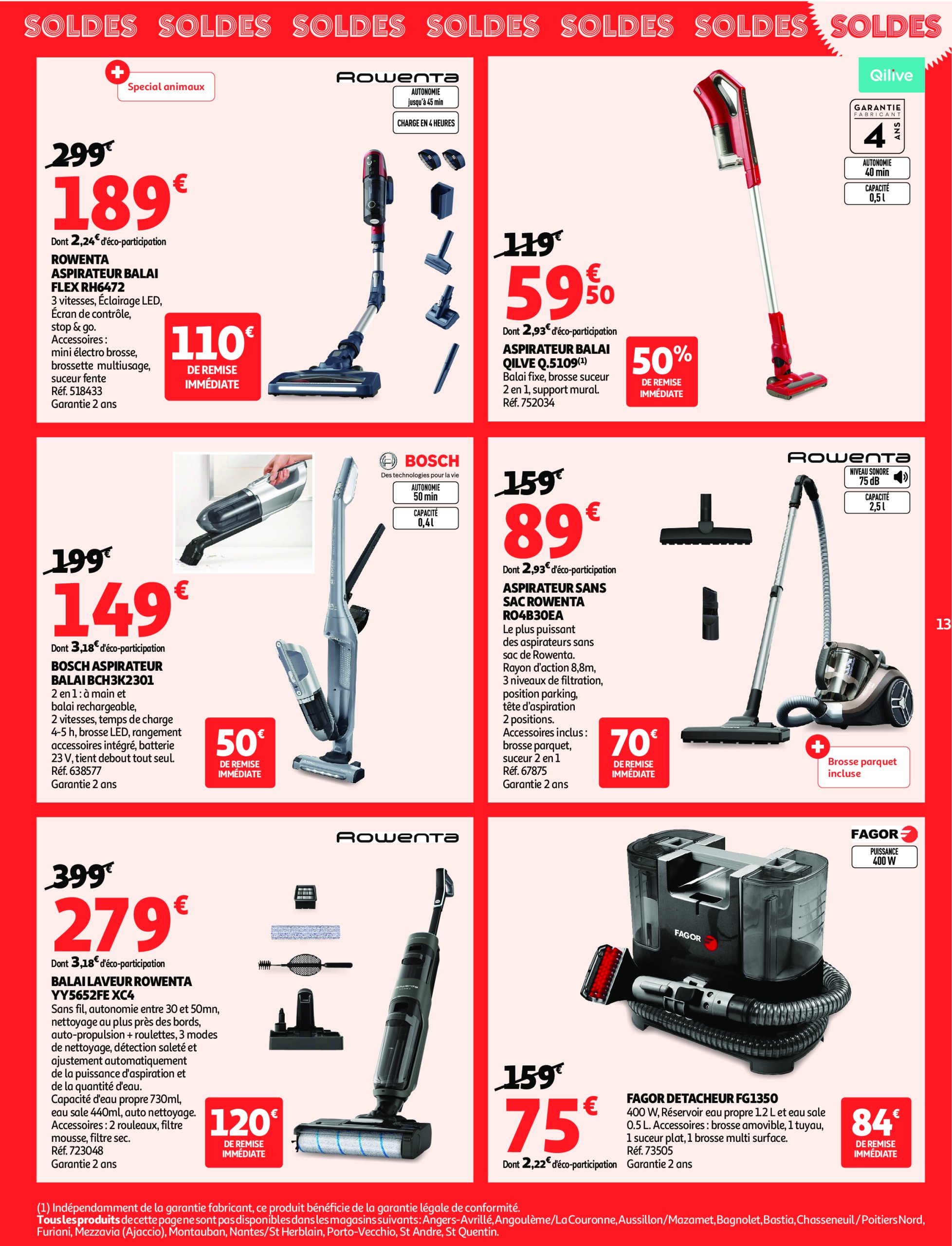 auchan - Auchan - Jusqu'à -70% folder geldig vanaf 25/06 - 22/07 - page: 13