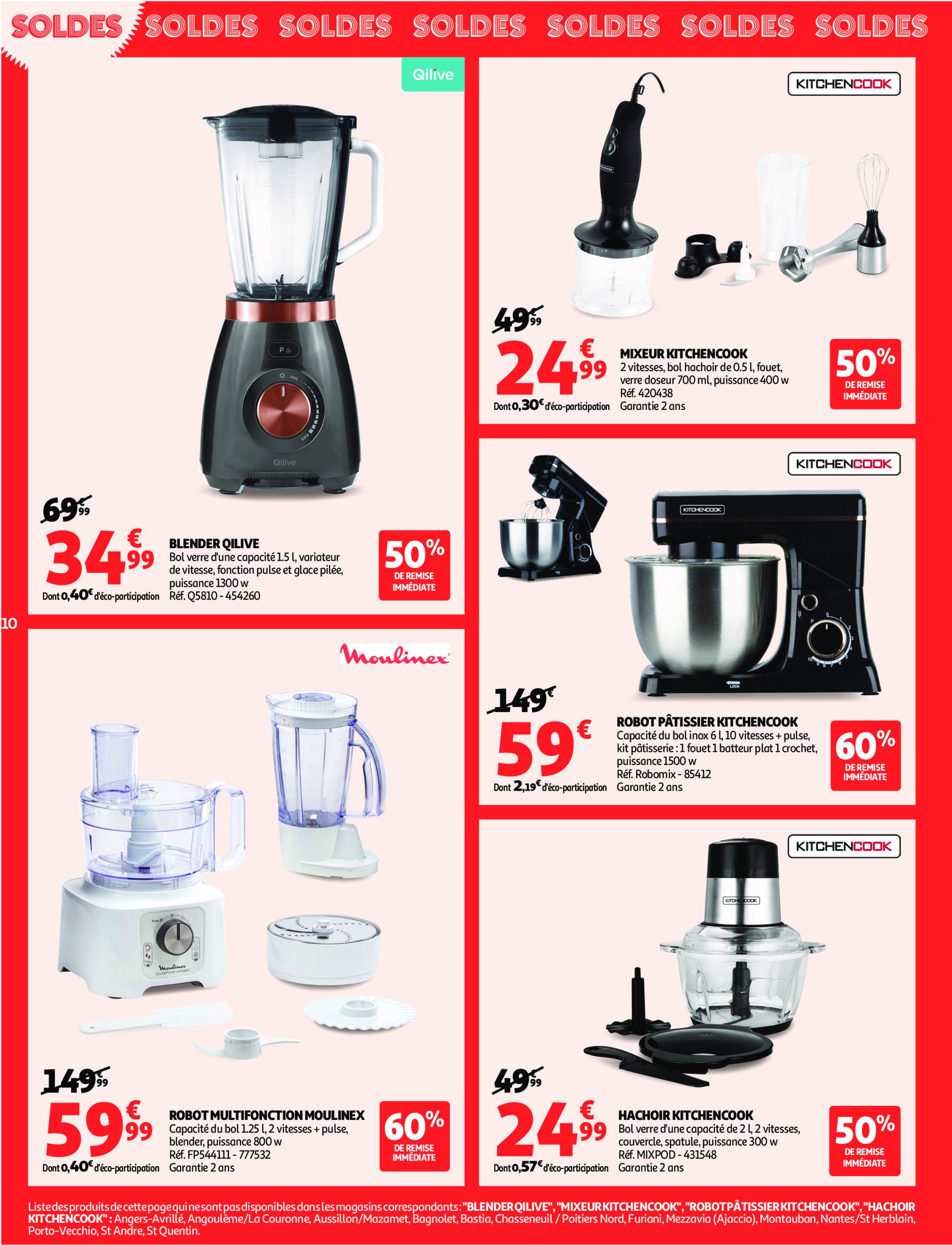auchan - Auchan - Jusqu'à -70% folder geldig vanaf 25/06 - 22/07 - page: 10