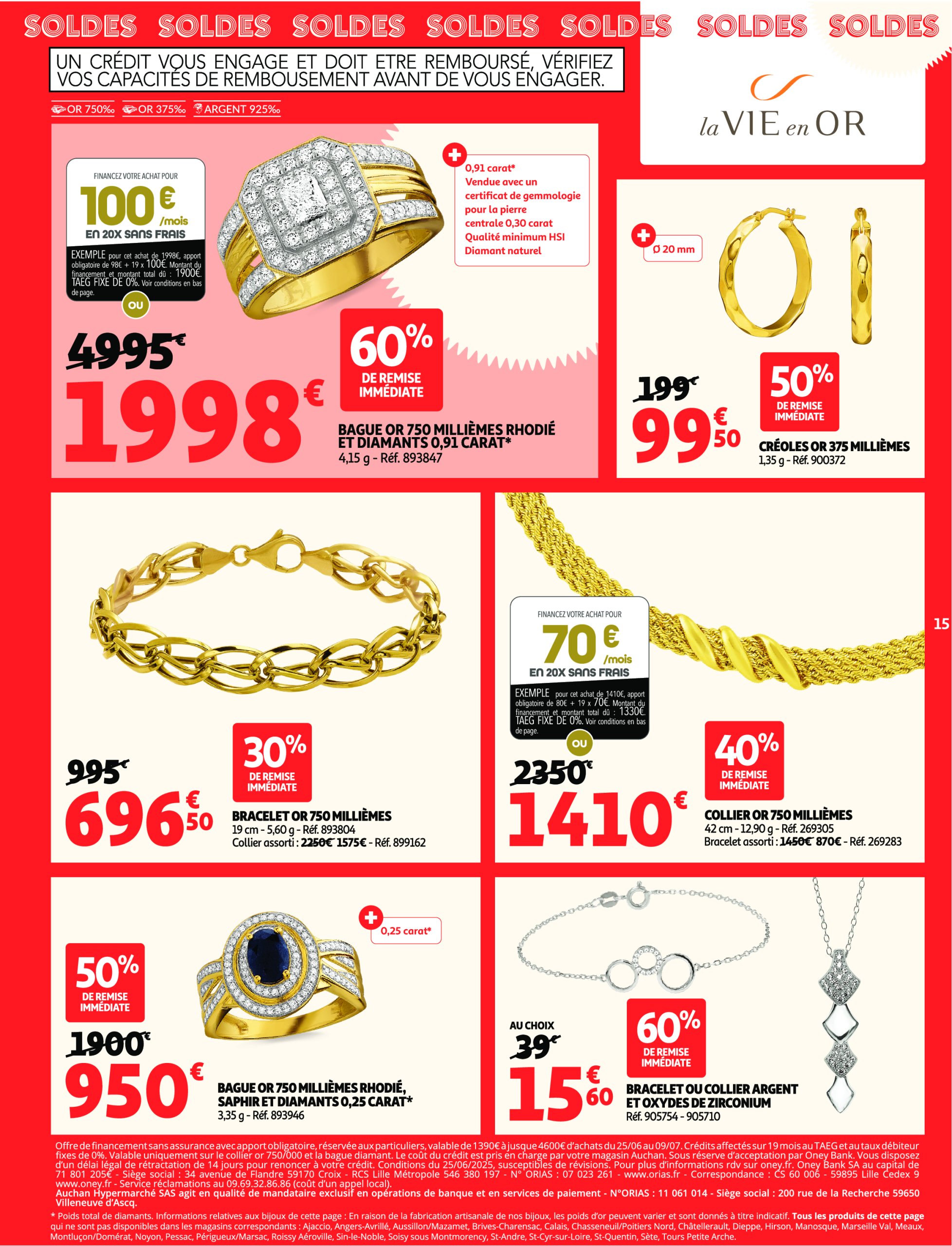 auchan - Auchan - Jusqu'à -70% folder geldig vanaf 25/06 - 22/07 - page: 15