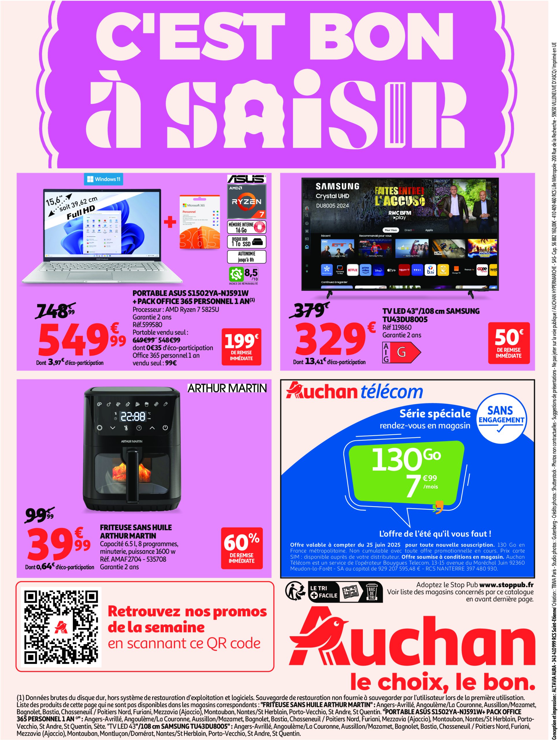 auchan - Auchan - Jusqu'à -70% folder geldig vanaf 25/06 - 22/07 - page: 32