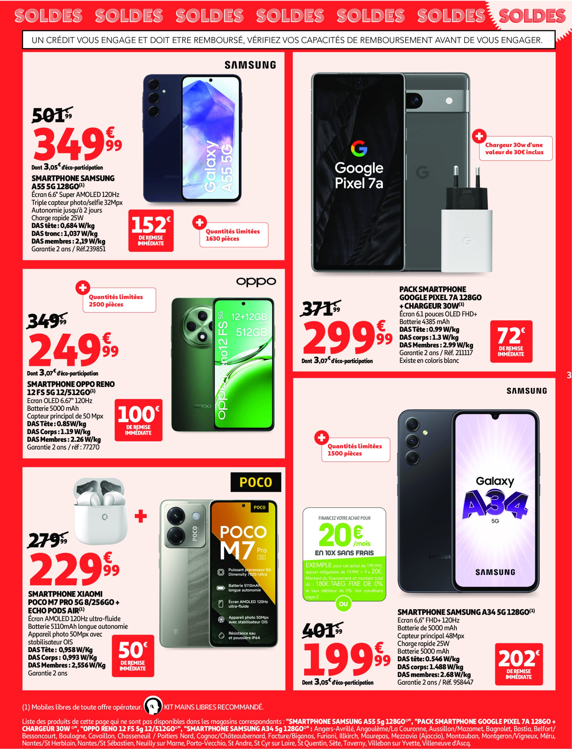 auchan - Auchan - Jusqu'à -70% folder geldig vanaf 25/06 - 22/07 - page: 3