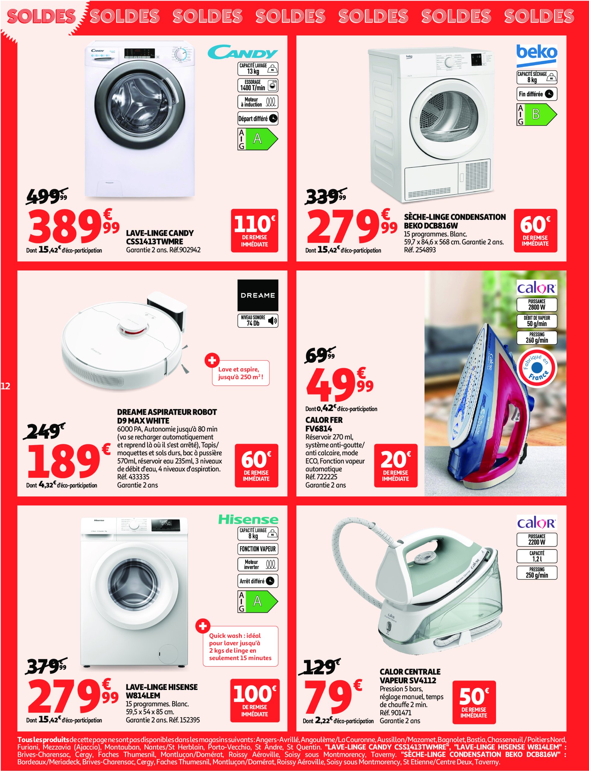 auchan - Auchan - Jusqu'à -70% folder geldig vanaf 25/06 - 22/07 - page: 12