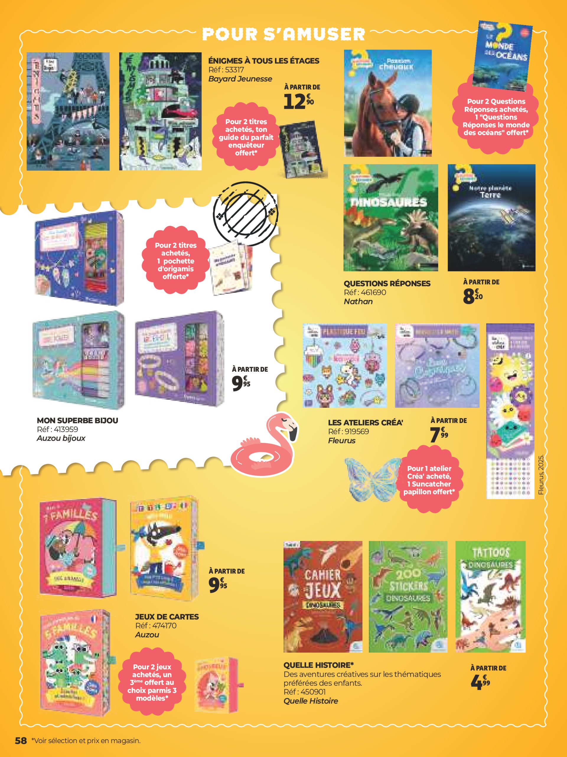 auchan - Auchan - Une sélection pour voyager partout folder geldig vanaf 25/06 - 31/08 - page: 58 auchan - Auchan - Une sélection pour voyager partout folder geldig vanaf 25/06 - 31/08 - page: 58