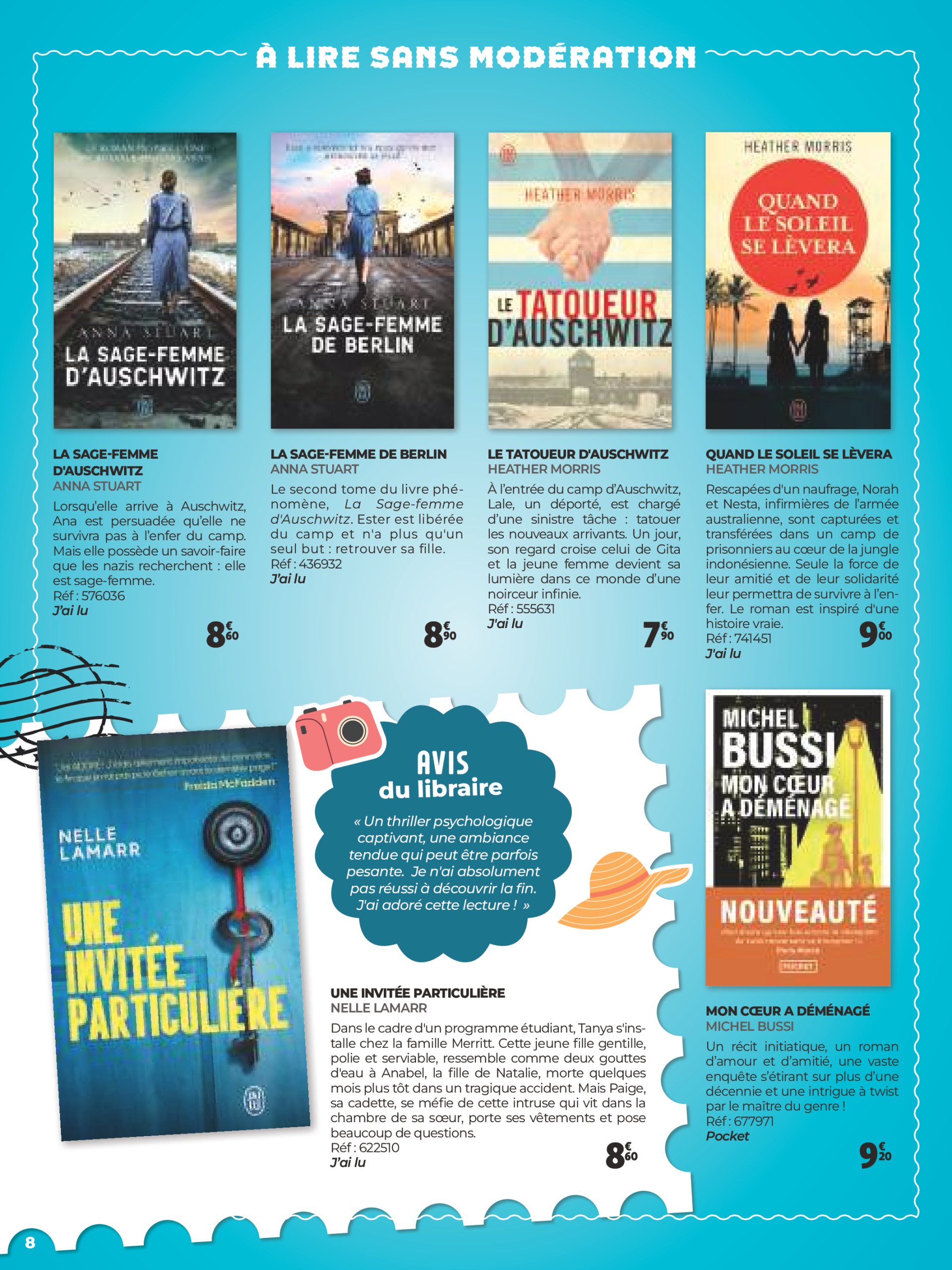 auchan - Auchan - Une sélection pour voyager partout folder geldig vanaf 25/06 - 31/08 - page: 8 auchan - Auchan - Une sélection pour voyager partout folder geldig vanaf 25/06 - 31/08 - page: 8