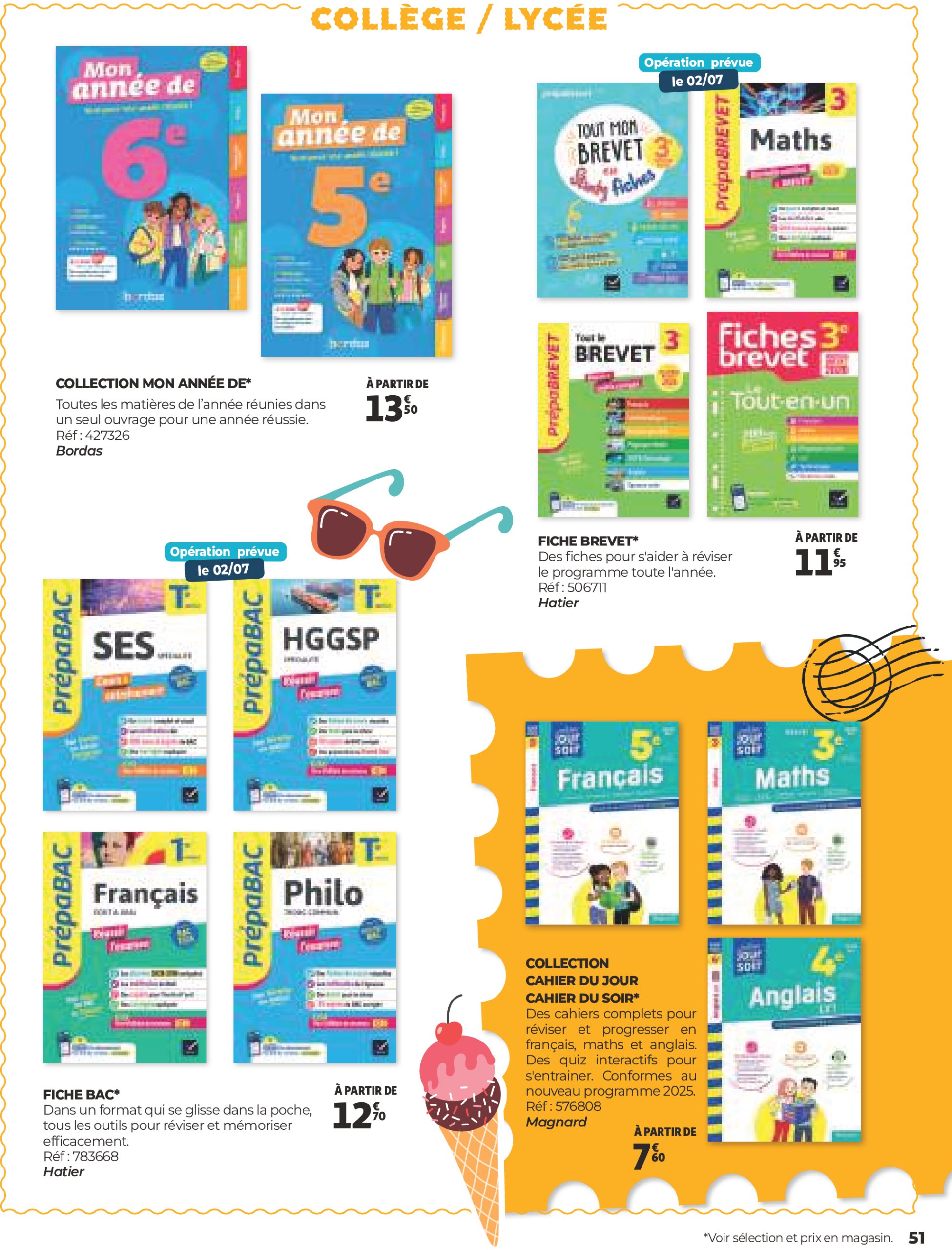 auchan - Auchan - Une sélection pour voyager partout folder geldig vanaf 25/06 - 31/08 - page: 51 auchan - Auchan - Une sélection pour voyager partout folder geldig vanaf 25/06 - 31/08 - page: 51