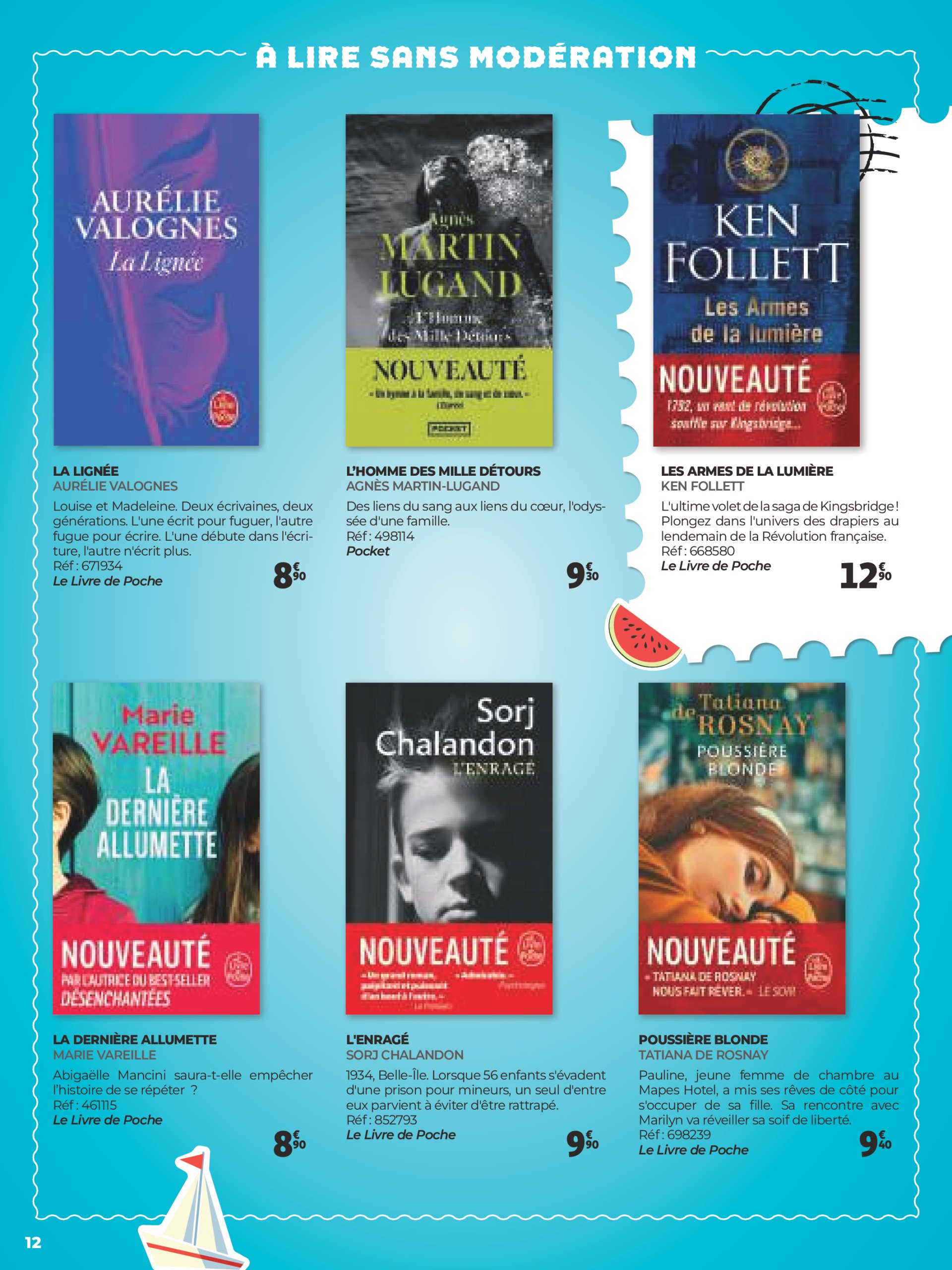 auchan - Auchan - Une sélection pour voyager partout folder geldig vanaf 25/06 - 31/08 - page: 12 auchan - Auchan - Une sélection pour voyager partout folder geldig vanaf 25/06 - 31/08 - page: 12