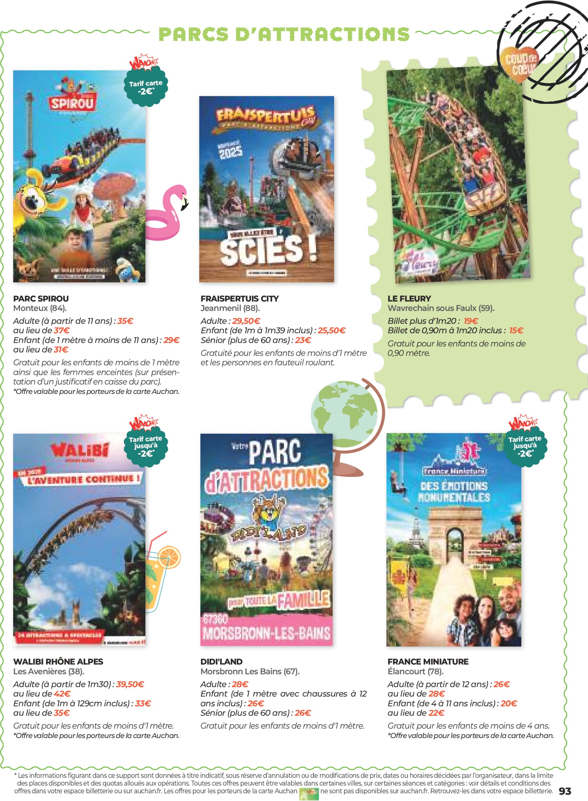 auchan - Auchan - Une sélection pour voyager partout folder geldig vanaf 25/06 - 31/08 - page: 93 auchan - Auchan - Une sélection pour voyager partout folder geldig vanaf 25/06 - 31/08 - page: 93