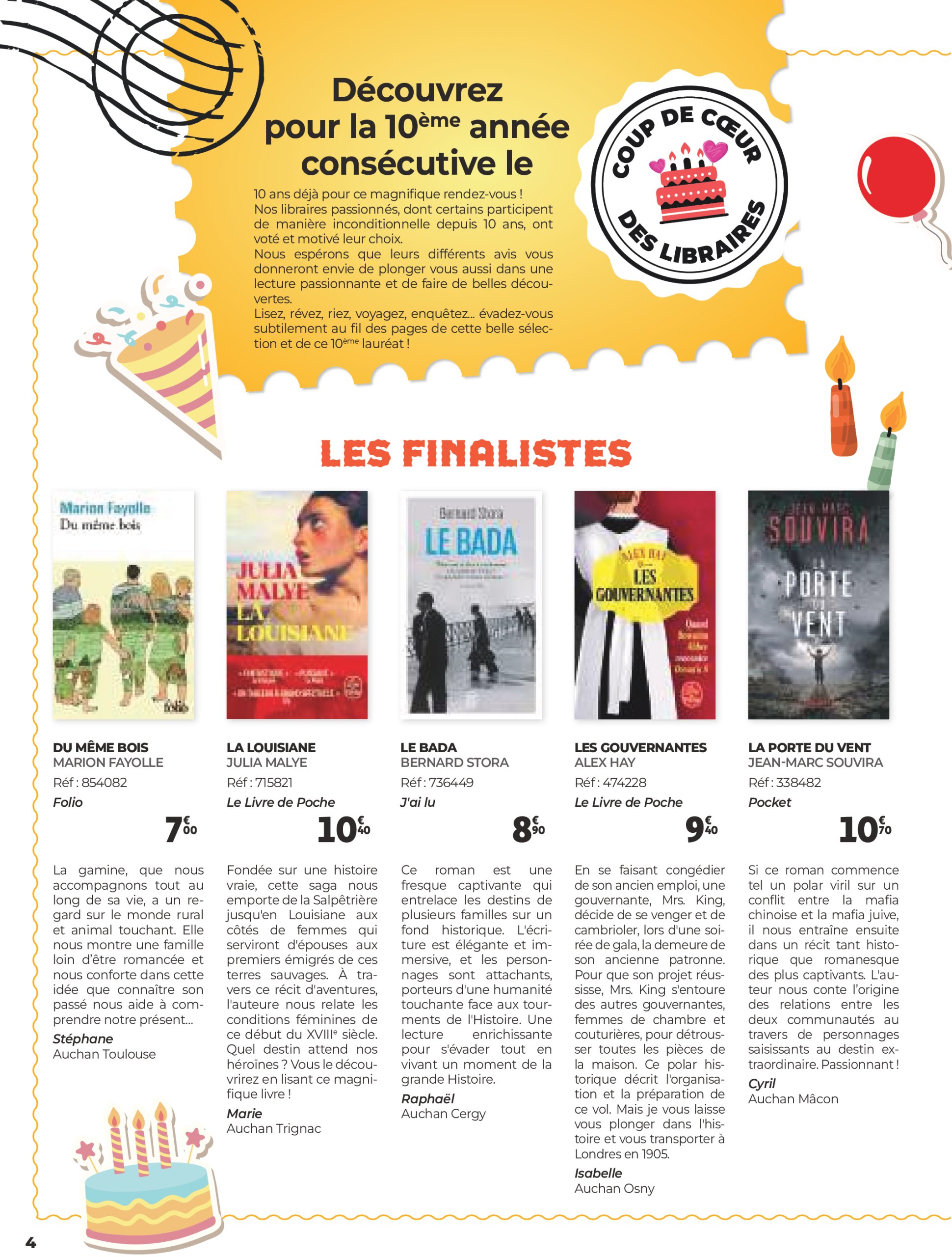 auchan - Auchan - Une sélection pour voyager partout folder geldig vanaf 25/06 - 31/08 - page: 4 auchan - Auchan - Une sélection pour voyager partout folder geldig vanaf 25/06 - 31/08 - page: 4