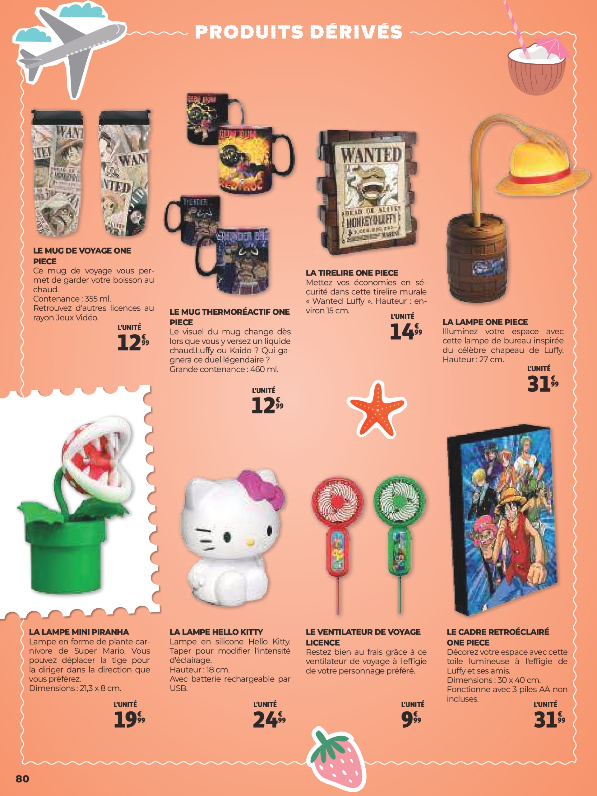 auchan - Auchan - Une sélection pour voyager partout folder geldig vanaf 25/06 - 31/08 - page: 80 auchan - Auchan - Une sélection pour voyager partout folder geldig vanaf 25/06 - 31/08 - page: 80