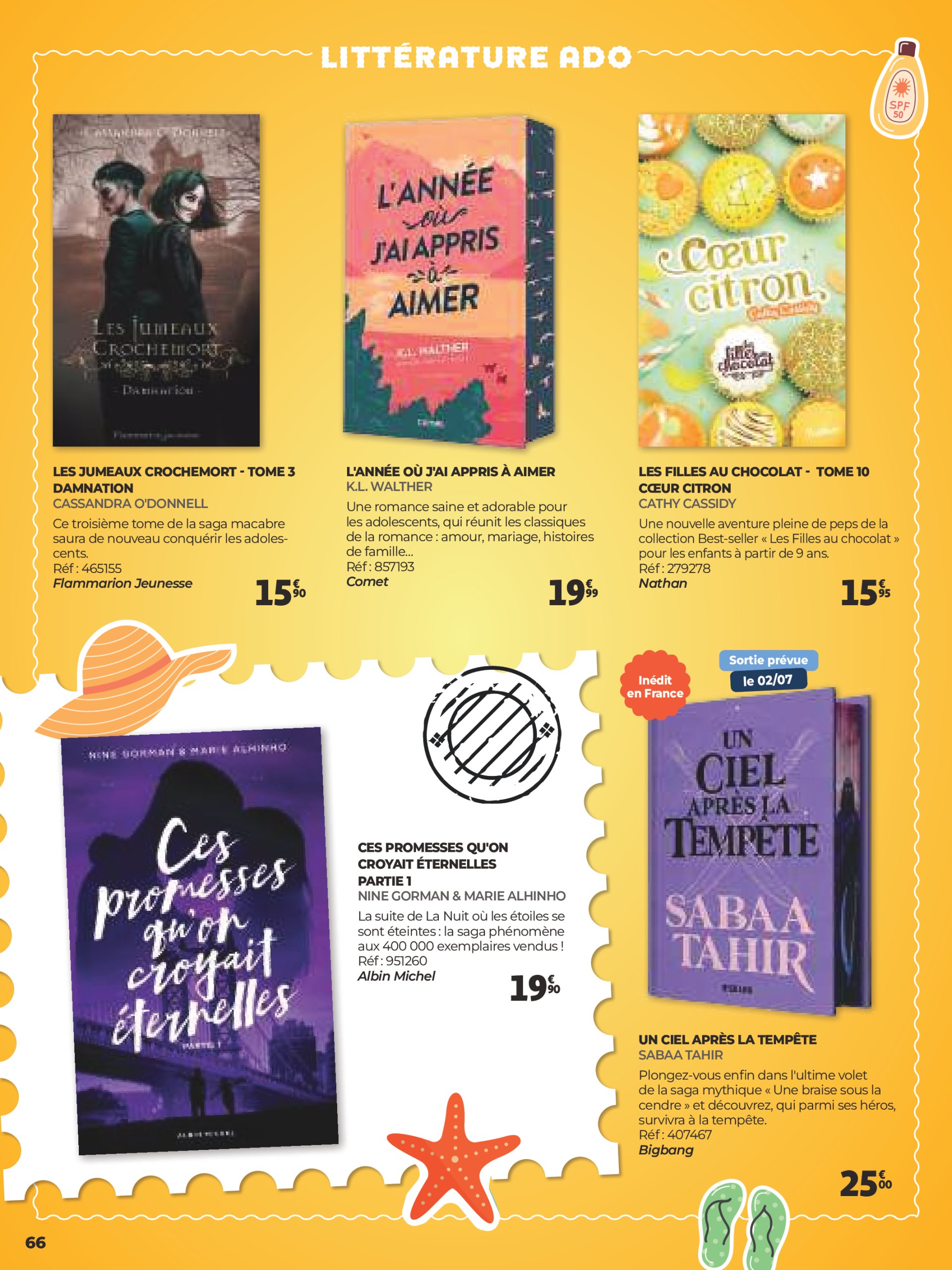auchan - Auchan - Une sélection pour voyager partout folder geldig vanaf 25/06 - 31/08 - page: 66 auchan - Auchan - Une sélection pour voyager partout folder geldig vanaf 25/06 - 31/08 - page: 66