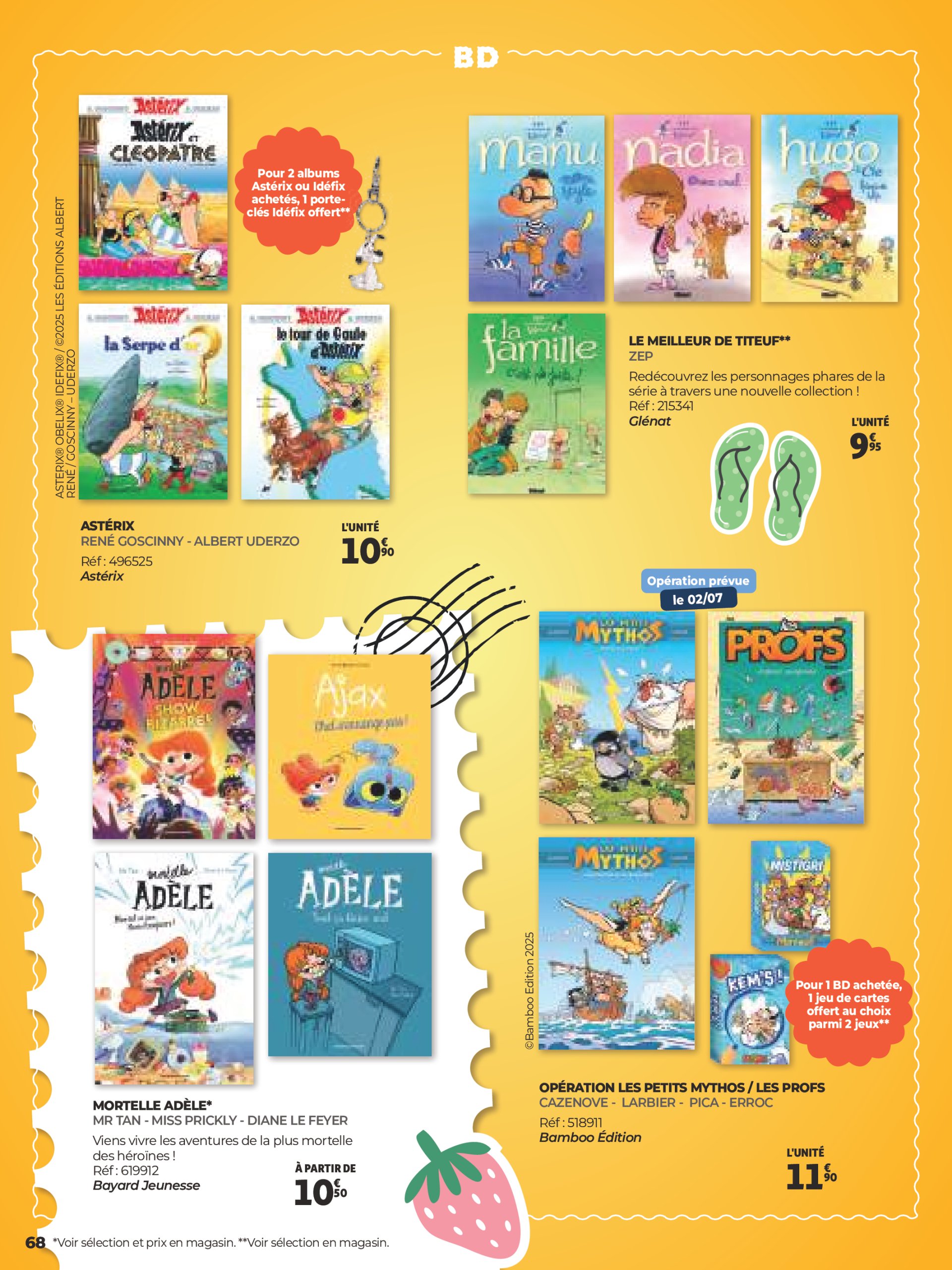 auchan - Auchan - Une sélection pour voyager partout folder geldig vanaf 25/06 - 31/08 - page: 68 auchan - Auchan - Une sélection pour voyager partout folder geldig vanaf 25/06 - 31/08 - page: 68