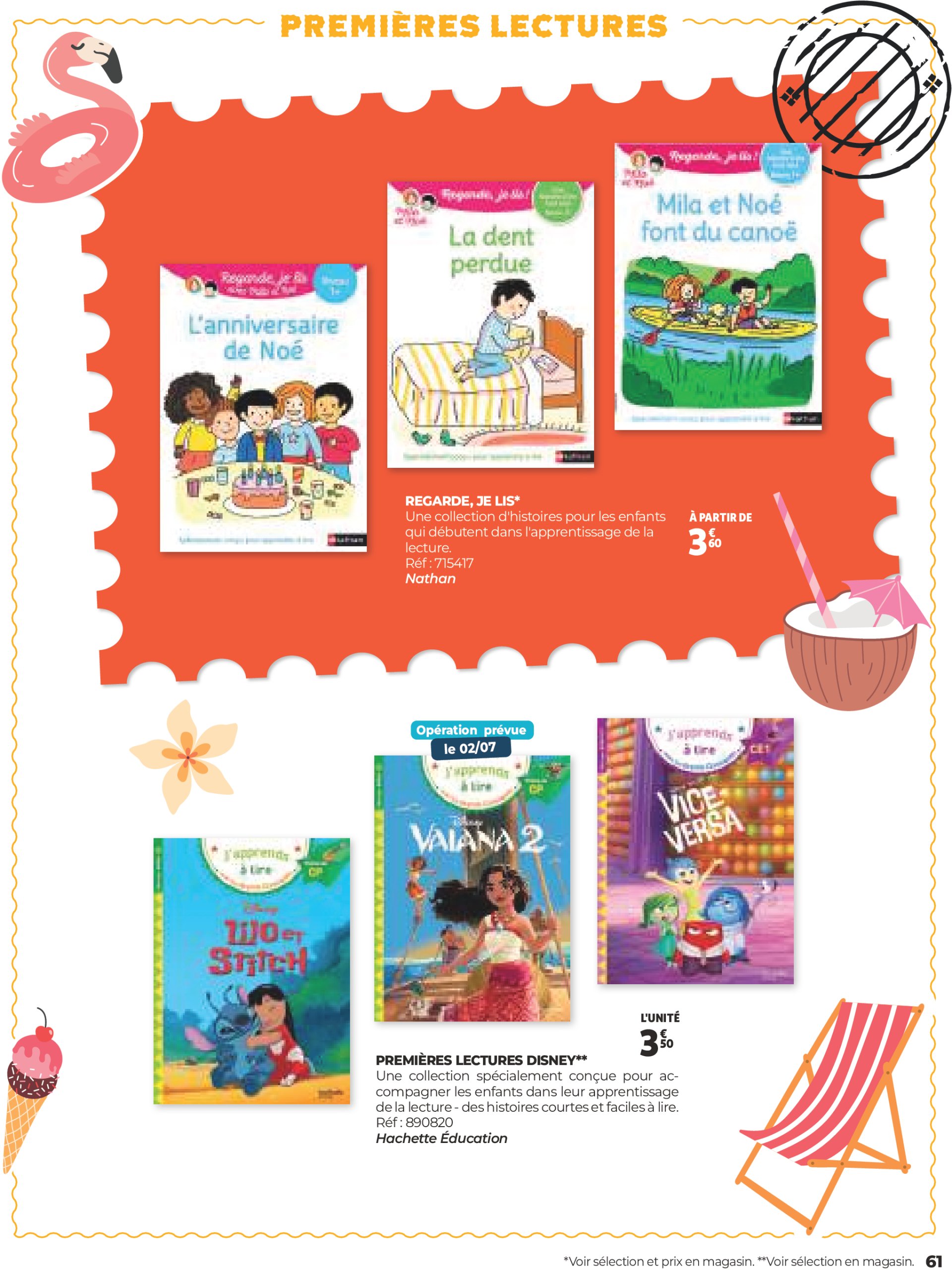 auchan - Auchan - Une sélection pour voyager partout folder geldig vanaf 25/06 - 31/08 - page: 61 auchan - Auchan - Une sélection pour voyager partout folder geldig vanaf 25/06 - 31/08 - page: 61