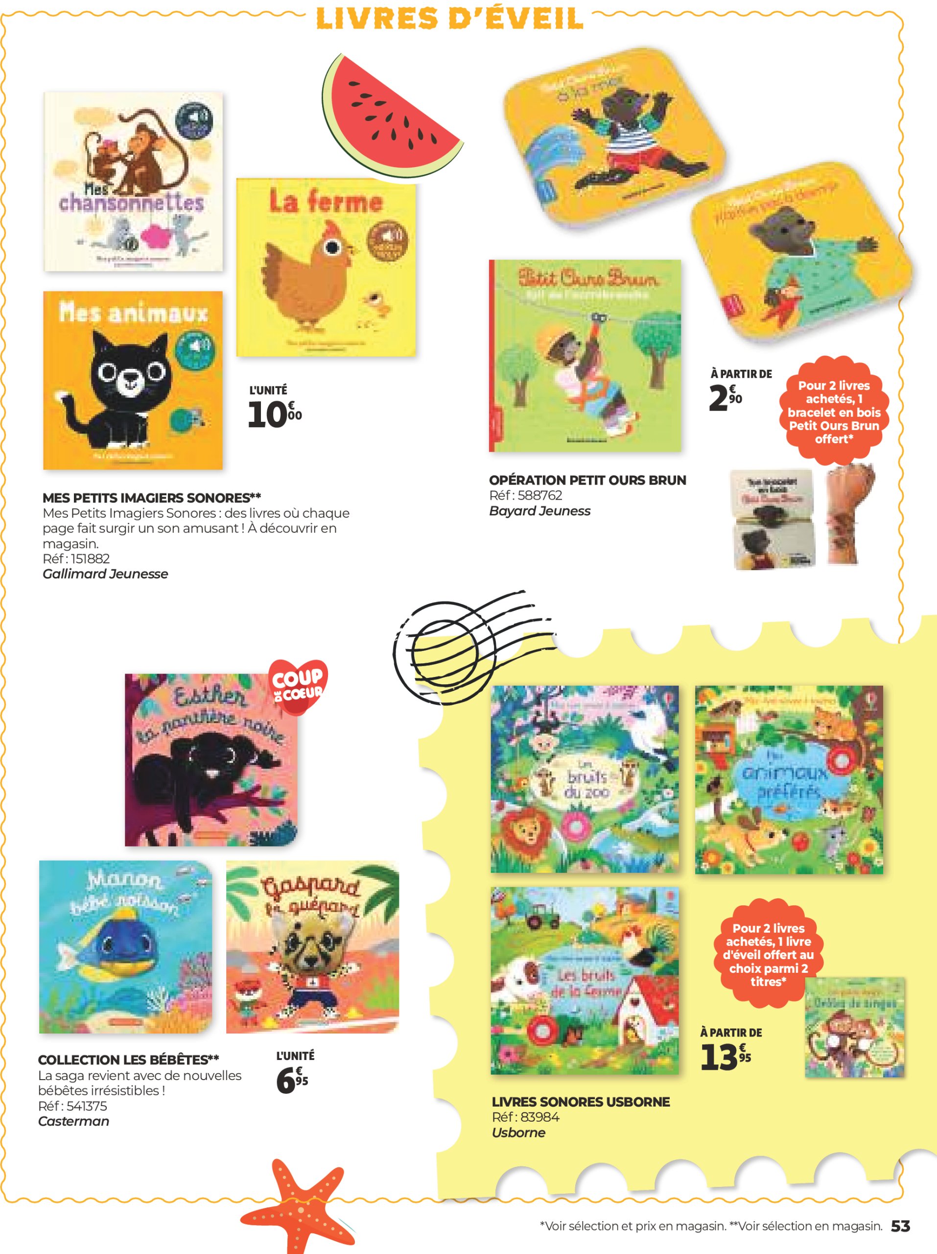 auchan - Auchan - Une sélection pour voyager partout folder geldig vanaf 25/06 - 31/08 - page: 53 auchan - Auchan - Une sélection pour voyager partout folder geldig vanaf 25/06 - 31/08 - page: 53