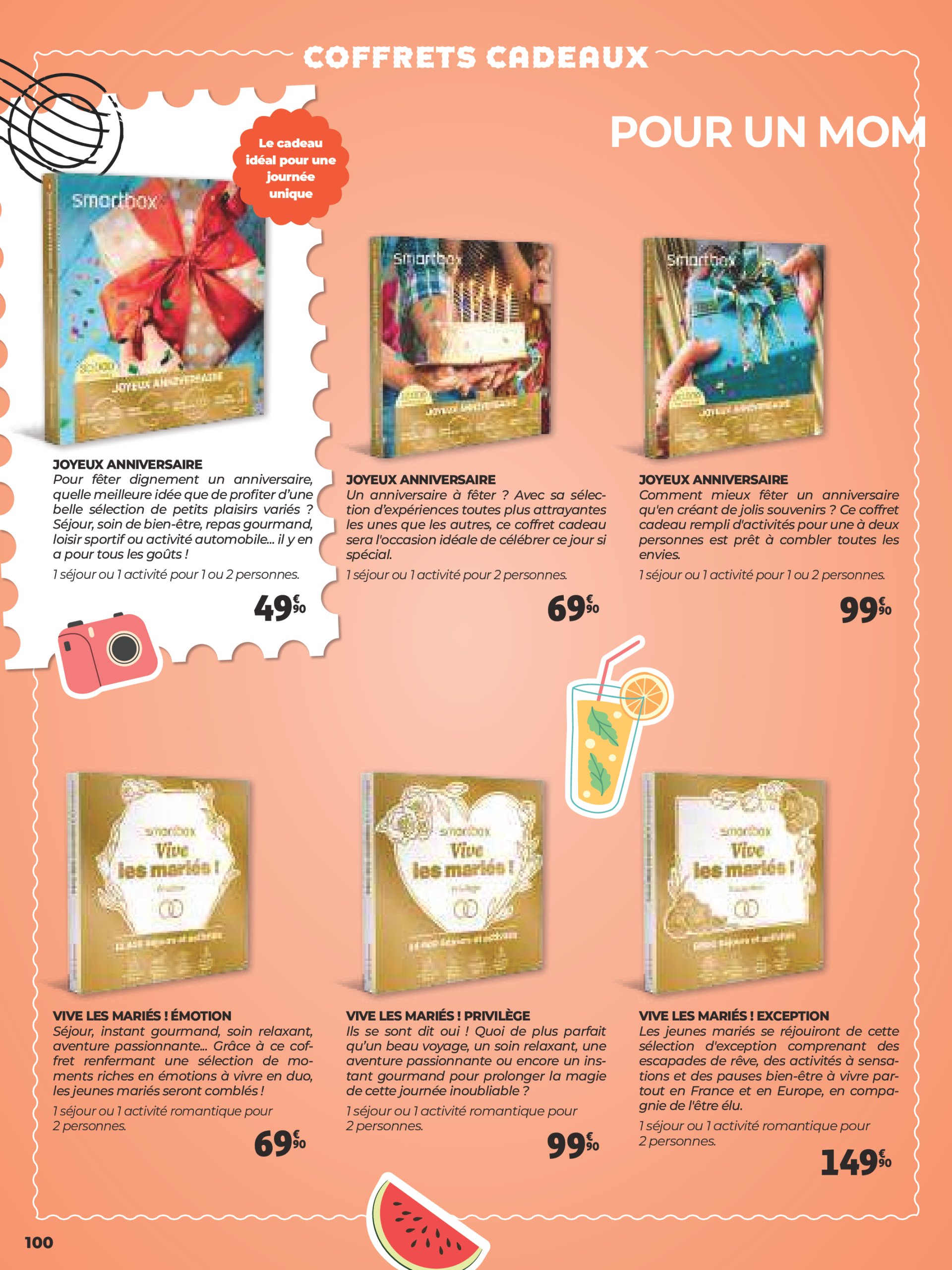 auchan - Auchan - Une sélection pour voyager partout folder geldig vanaf 25/06 - 31/08 - page: 100 auchan - Auchan - Une sélection pour voyager partout folder geldig vanaf 25/06 - 31/08 - page: 100