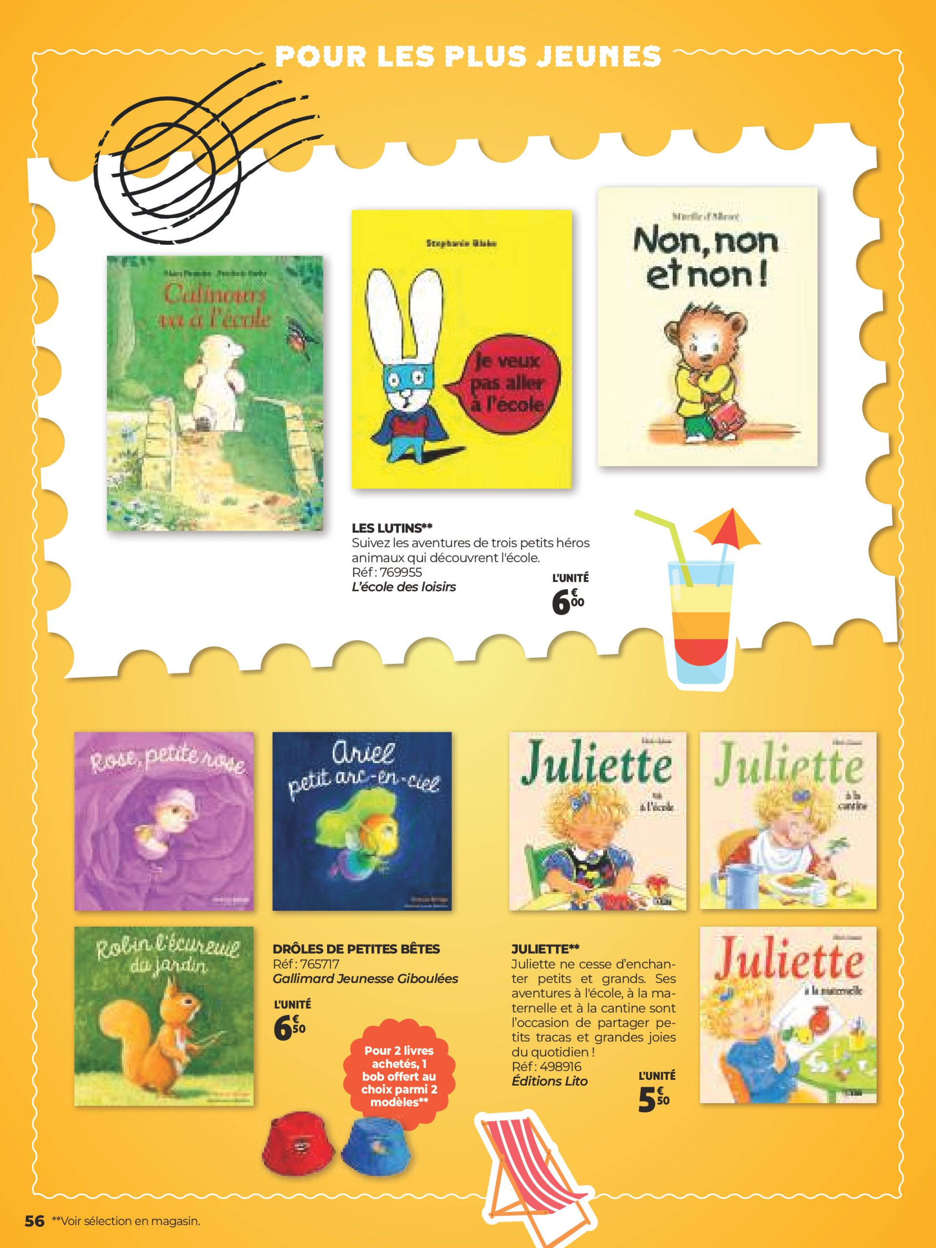 auchan - Auchan - Une sélection pour voyager partout folder geldig vanaf 25/06 - 31/08 - page: 56 auchan - Auchan - Une sélection pour voyager partout folder geldig vanaf 25/06 - 31/08 - page: 56