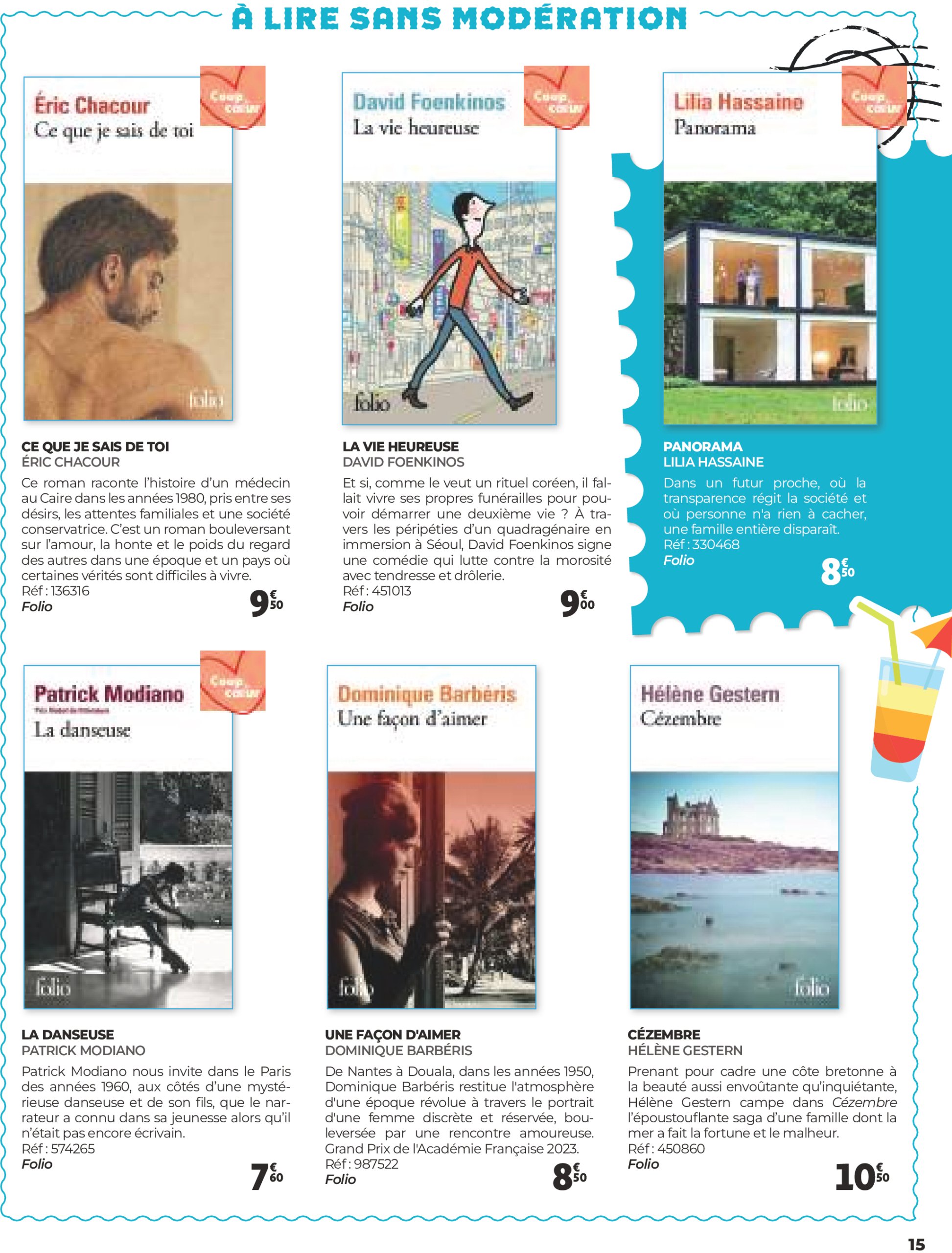 auchan - Auchan - Une sélection pour voyager partout folder geldig vanaf 25/06 - 31/08 - page: 15 auchan - Auchan - Une sélection pour voyager partout folder geldig vanaf 25/06 - 31/08 - page: 15