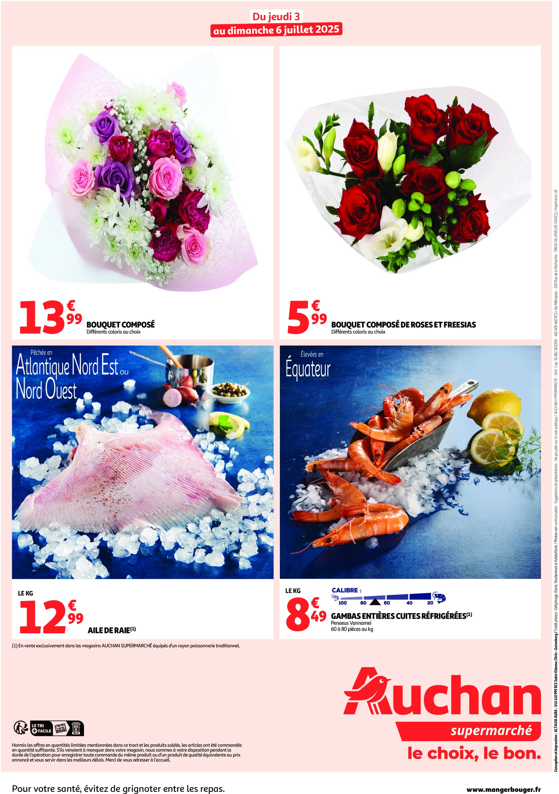 auchan - Auchan supermarché - Les bons plans du week-end dans votre super ! folder geldig vanaf 03/07 - 06/07 - page: 2