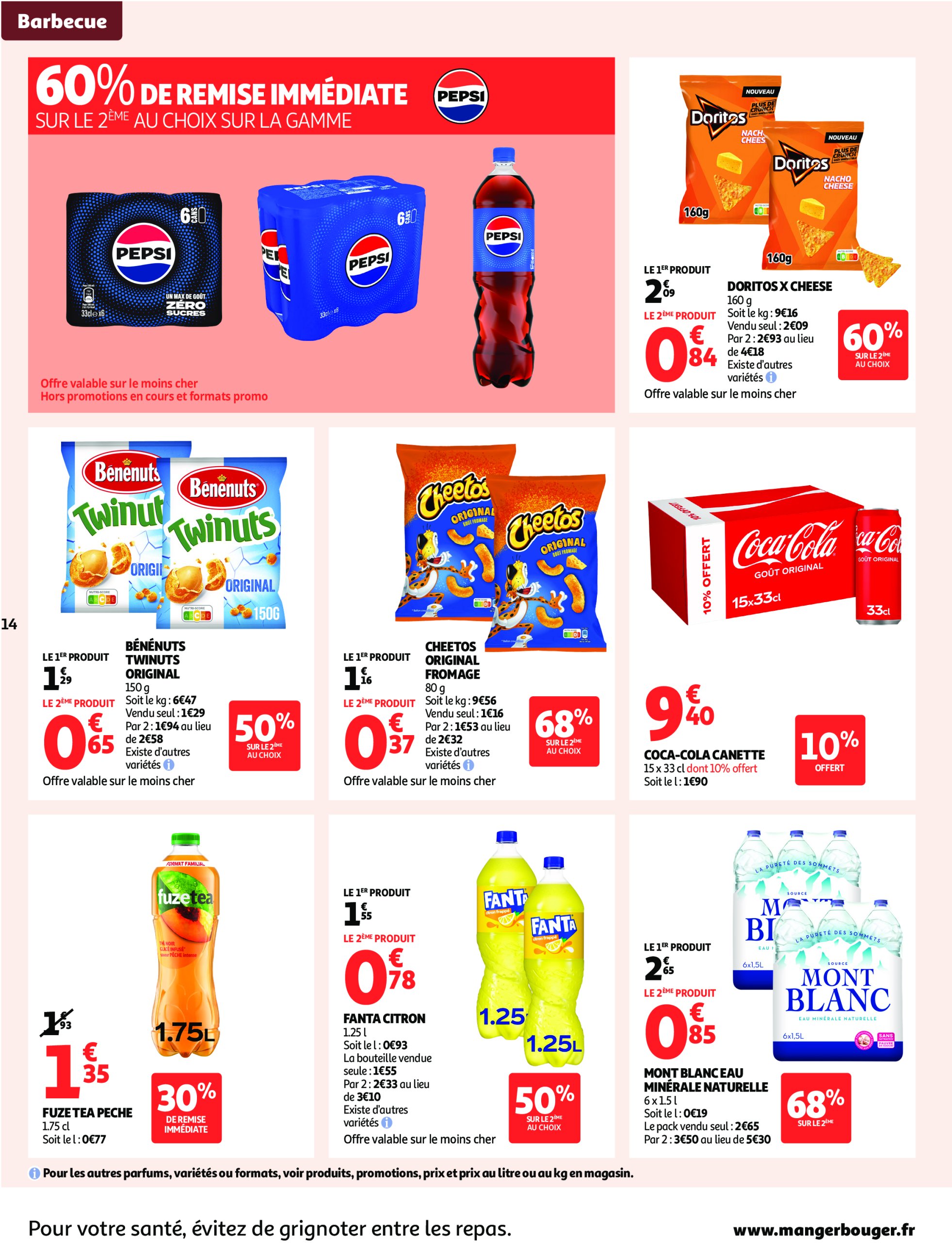 auchan - Auchan Supermarché - Les halles d'été, les prix bas c'est toujours de saison folder geldig vanaf 08/07 - 12/07 - page: 14