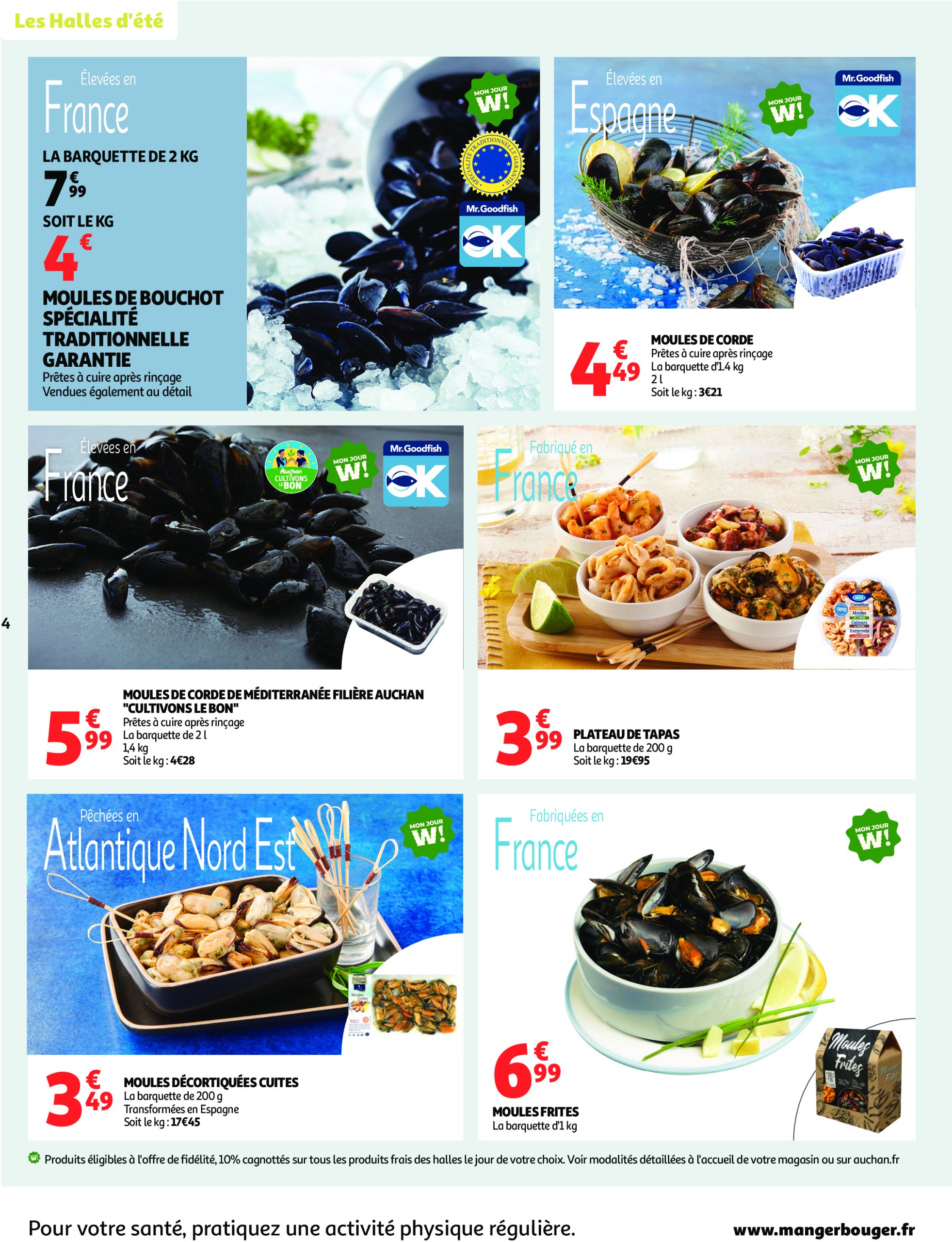auchan - Auchan Supermarché - Les halles d'été, les prix bas c'est toujours de saison folder geldig vanaf 08/07 - 12/07 - page: 4