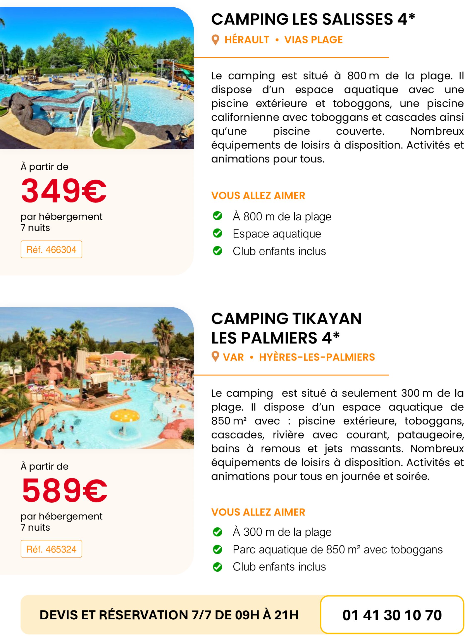 auchan - Auchan - Voyages : cet été, partez en vacances au camping ! folder geldig vanaf 01/07 - 31/07 - page: 5
