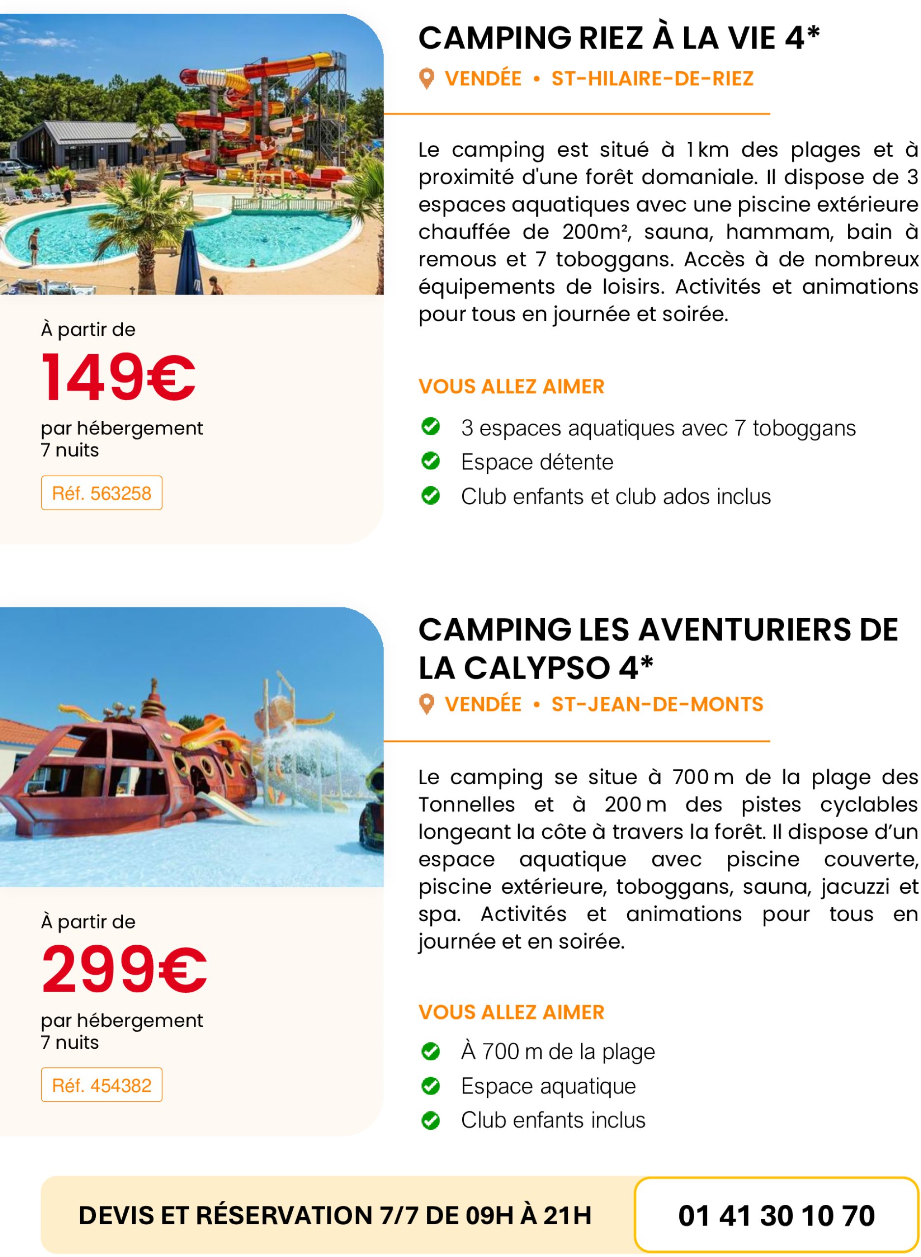 auchan - Auchan - Voyages : cet été, partez en vacances au camping ! folder geldig vanaf 01/07 - 31/07 - page: 3