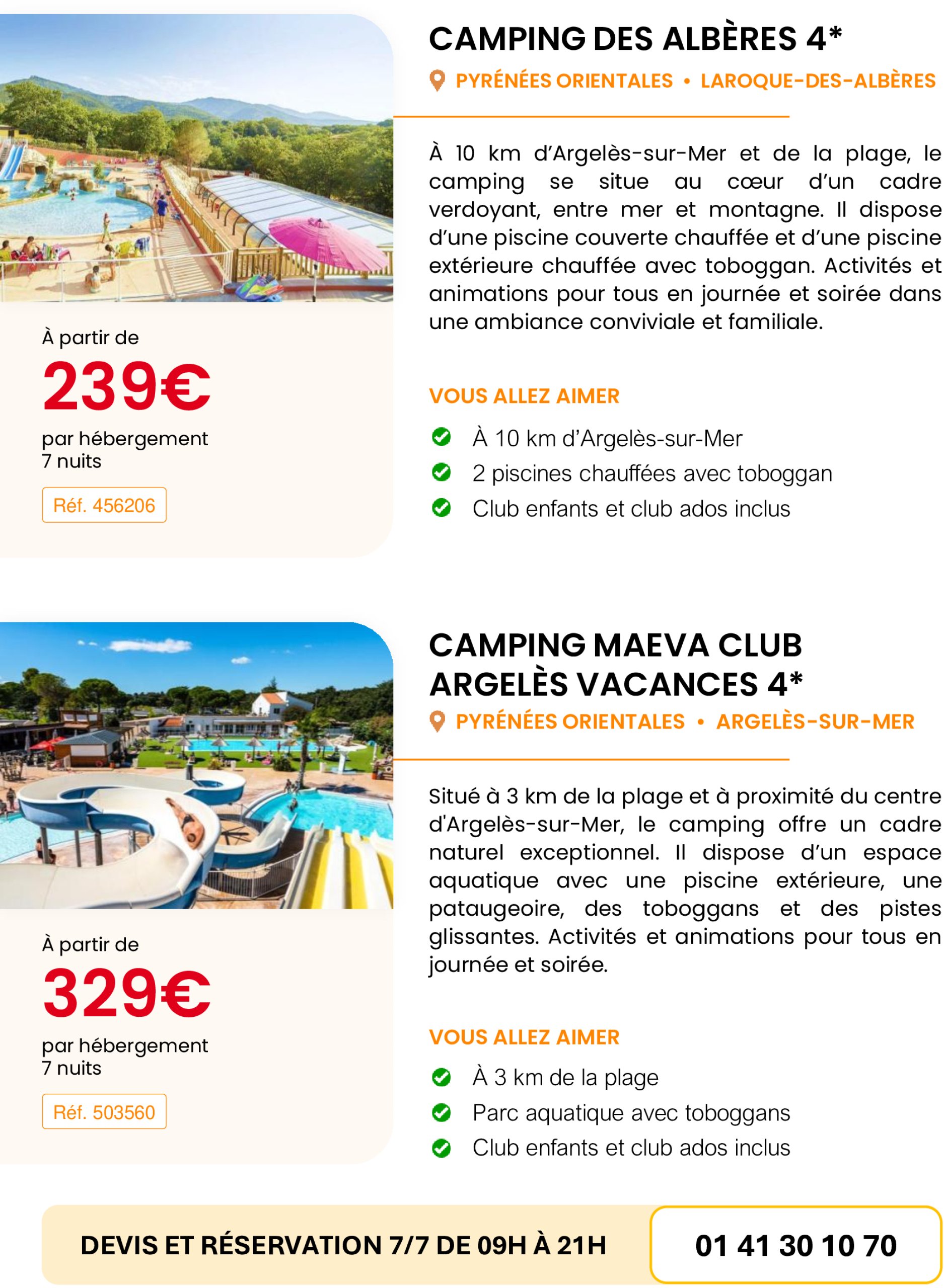 auchan - Auchan - Voyages : cet été, partez en vacances au camping ! folder geldig vanaf 01/07 - 31/07 - page: 4