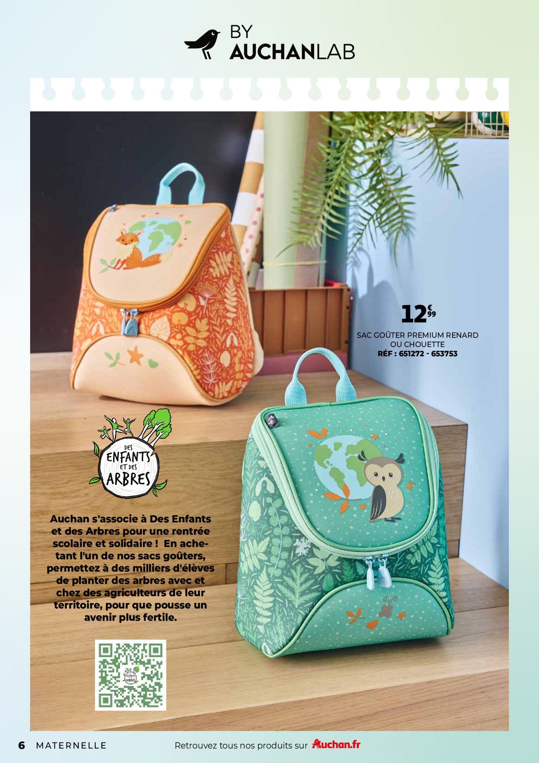 auchan - Auchan - Guide maroquinerie scolaire : C'est bon de rentrer moins cher folder geldig vanaf 01/07 - 31/08 - page: 6