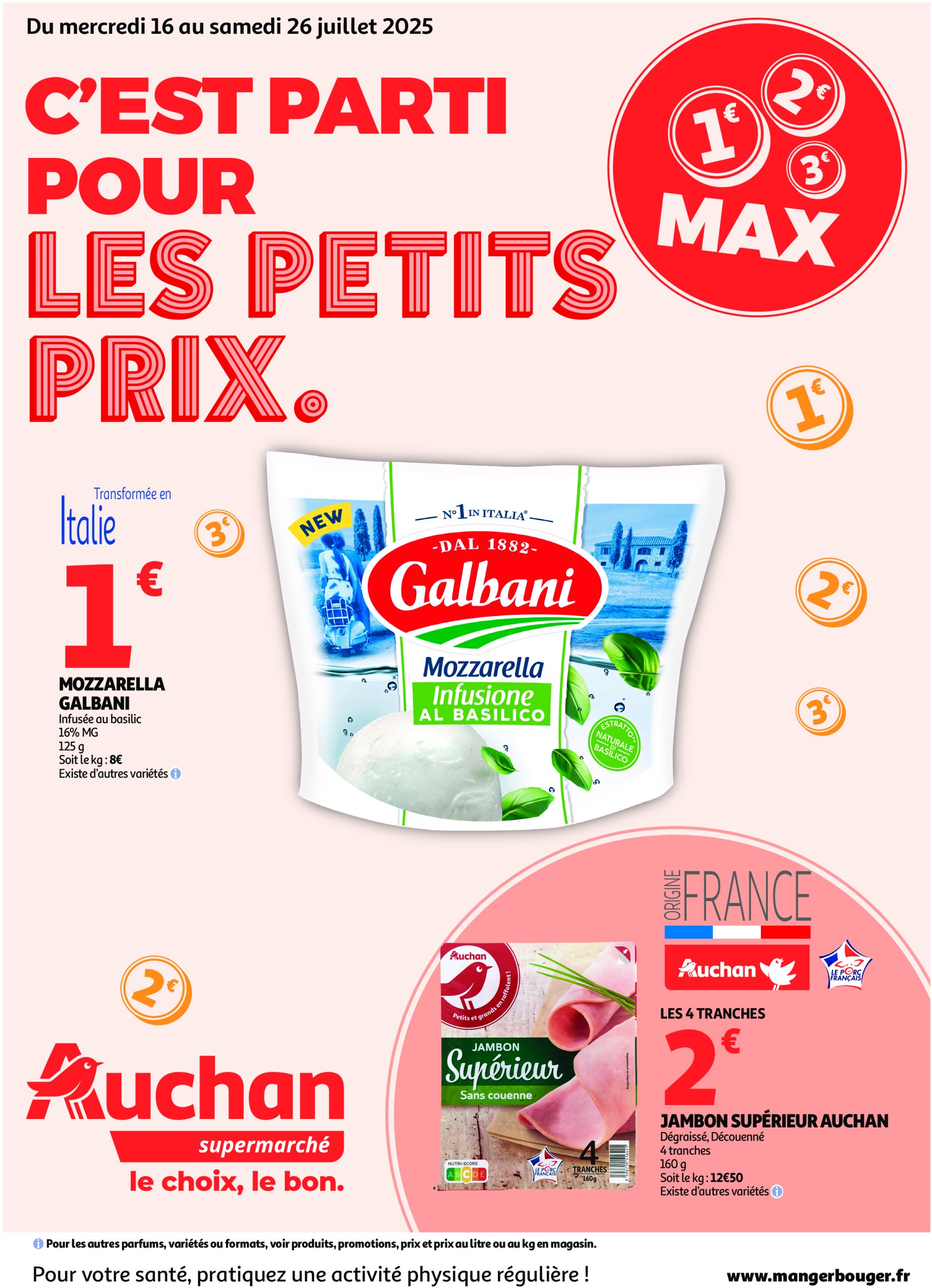 auchan - Auchan supermarché - C'est parti pour une année moins chère dans votre super folder geldig vanaf 16/07 - 26/07