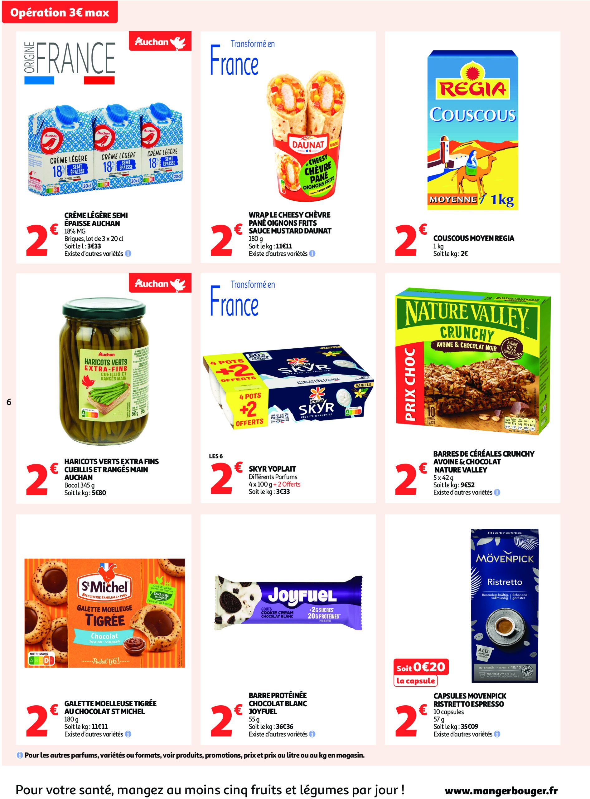 auchan - Auchan supermarché - C'est parti pour une année moins chère dans votre super folder geldig vanaf 16/07 - 26/07 - page: 6