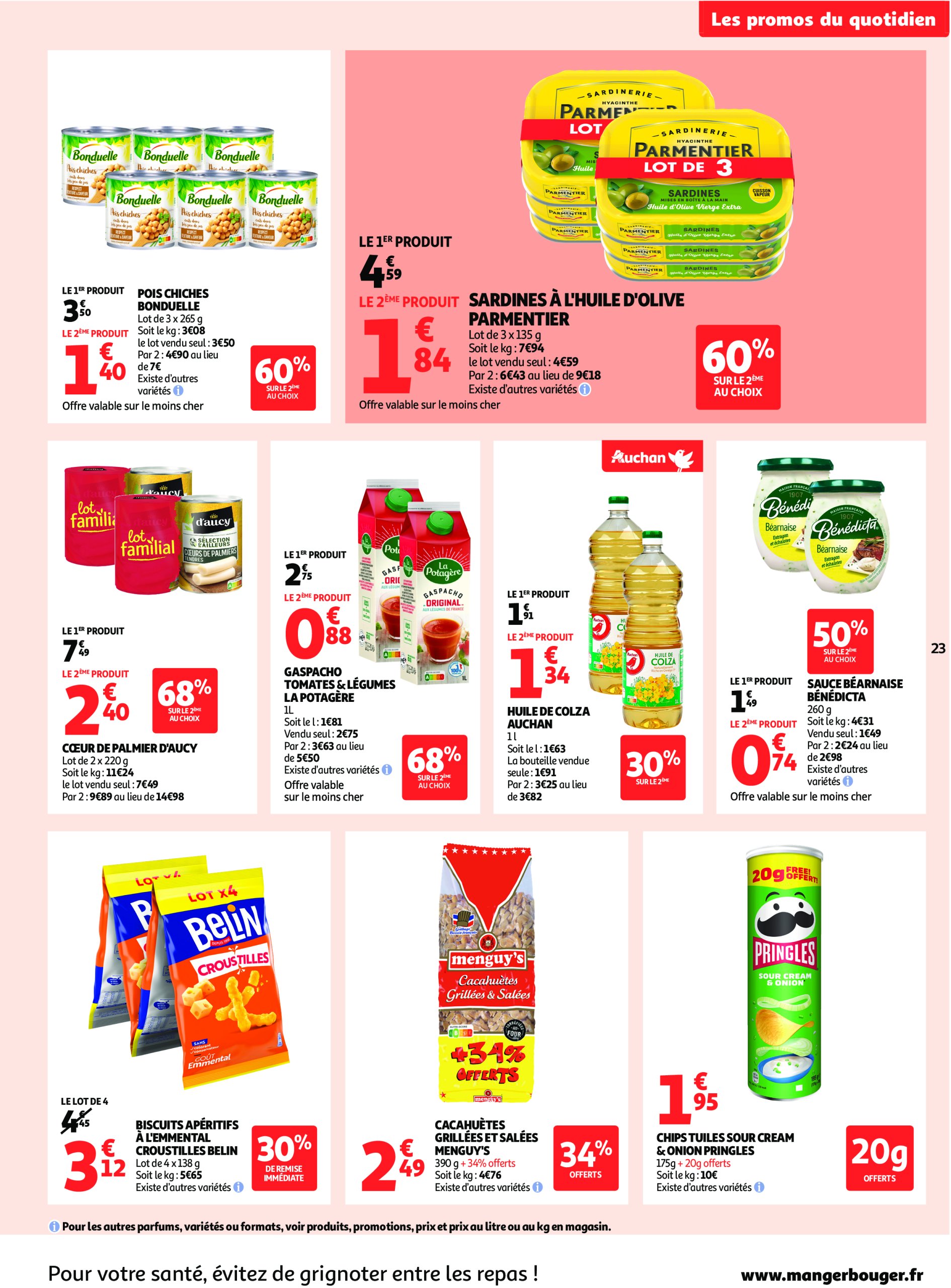 auchan - Auchan supermarché - C'est parti pour une année moins chère dans votre super folder geldig vanaf 16/07 - 26/07 - page: 23