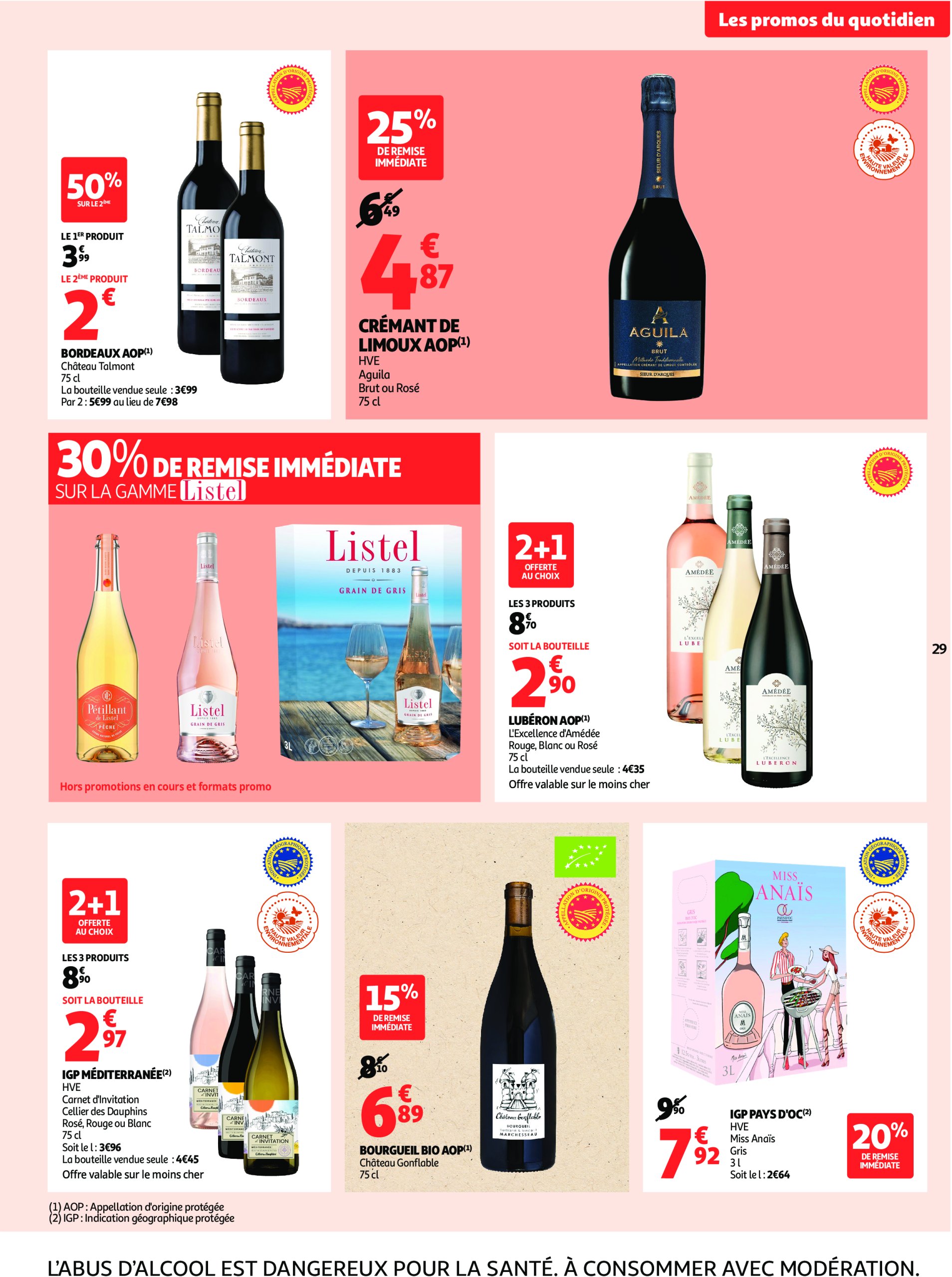 auchan - Auchan supermarché - C'est parti pour une année moins chère dans votre super folder geldig vanaf 16/07 - 26/07 - page: 29