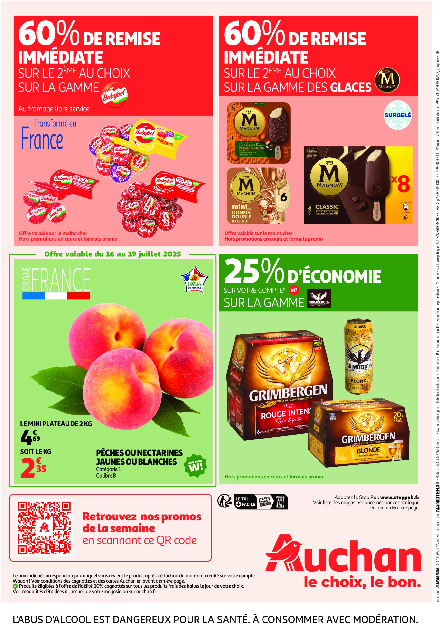 auchan - Auchan - C'est parti pour une année moins chère folder geldig vanaf 16/07 - 27/07 - page: 58 auchan - Auchan - C'est parti pour une année moins chère folder geldig vanaf 16/07 - 27/07 - page: 58