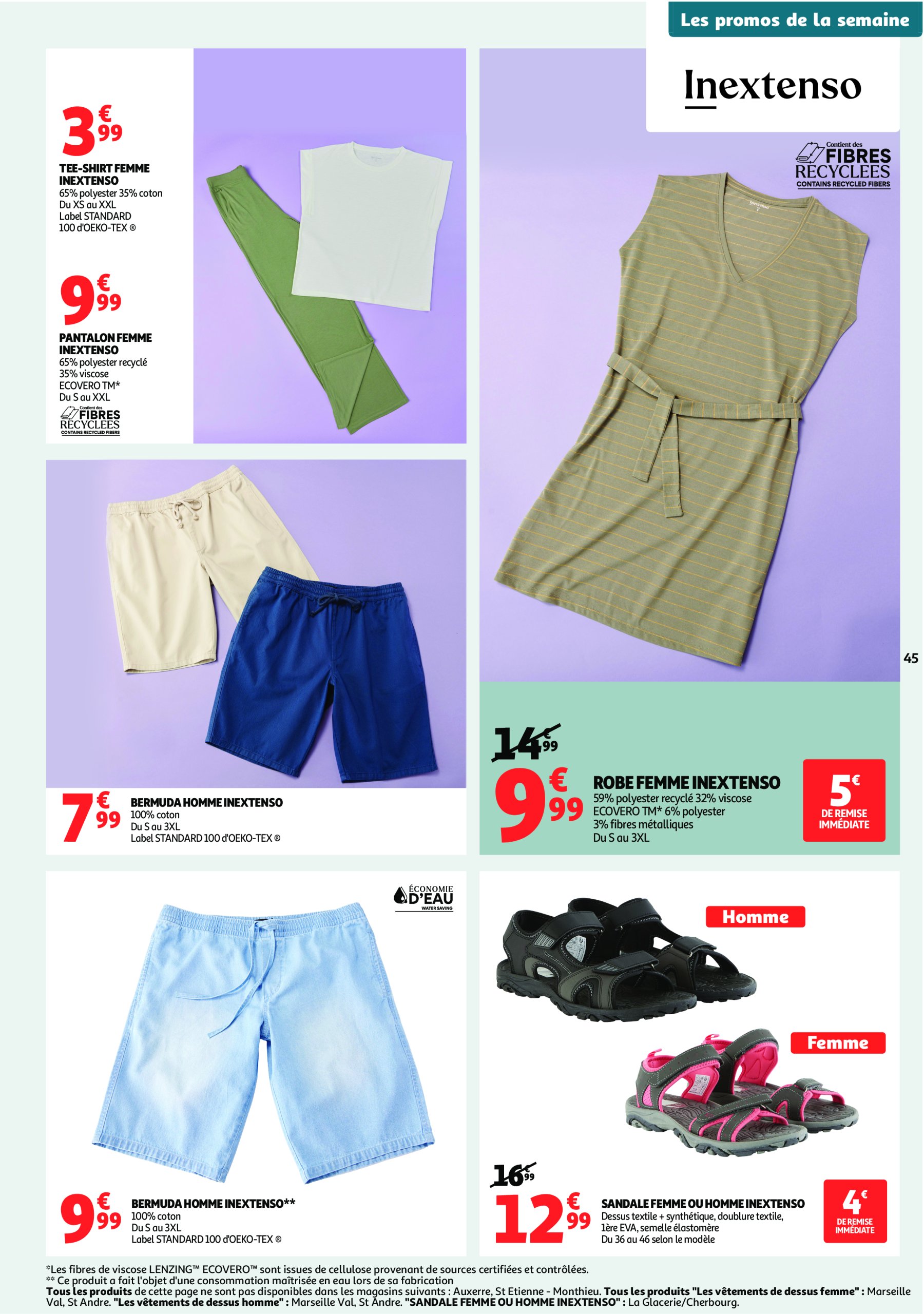 auchan - Auchan - C'est parti pour une année moins chère folder geldig vanaf 16/07 - 27/07 - page: 45 auchan - Auchan - C'est parti pour une année moins chère folder geldig vanaf 16/07 - 27/07 - page: 45