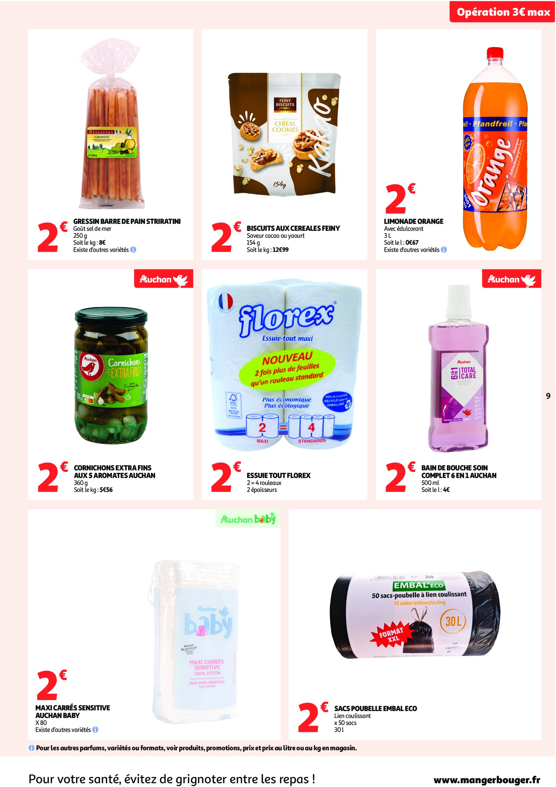 auchan - Auchan - C'est parti pour une année moins chère folder geldig vanaf 16/07 - 27/07 - page: 9 auchan - Auchan - C'est parti pour une année moins chère folder geldig vanaf 16/07 - 27/07 - page: 9
