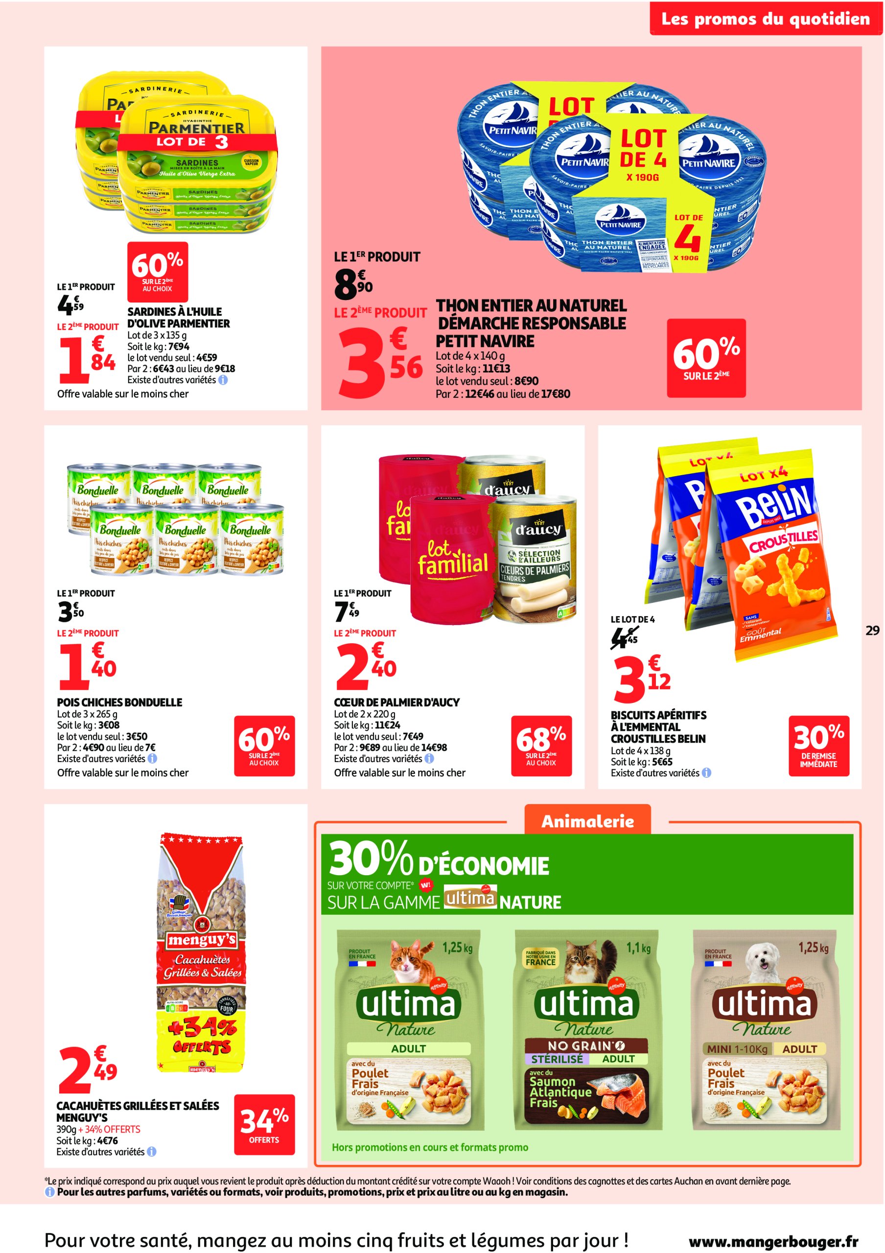 auchan - Auchan - C'est parti pour une année moins chère folder geldig vanaf 16/07 - 27/07 - page: 29 auchan - Auchan - C'est parti pour une année moins chère folder geldig vanaf 16/07 - 27/07 - page: 29