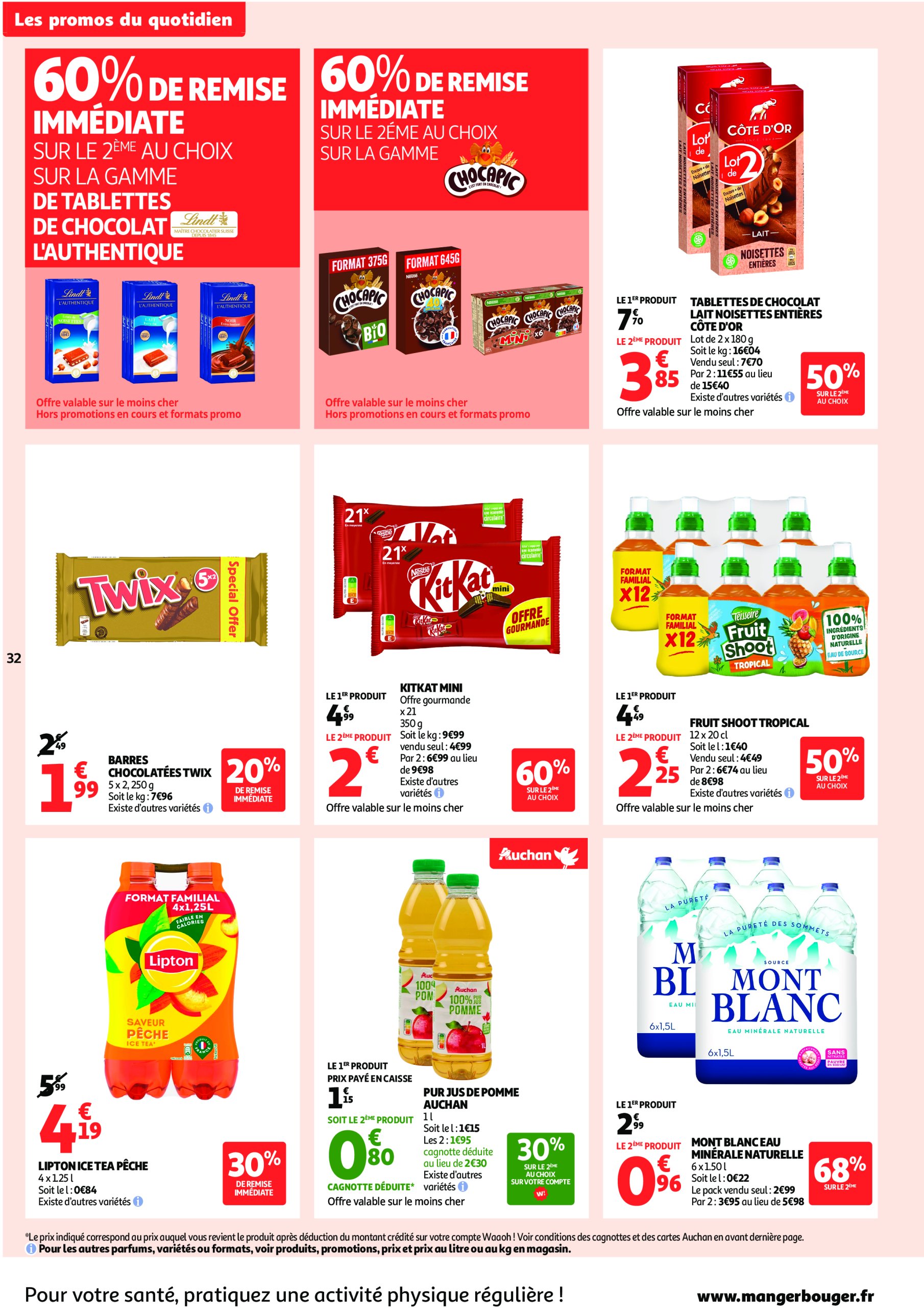 auchan - Auchan - C'est parti pour une année moins chère folder geldig vanaf 16/07 - 27/07 - page: 32 auchan - Auchan - C'est parti pour une année moins chère folder geldig vanaf 16/07 - 27/07 - page: 32