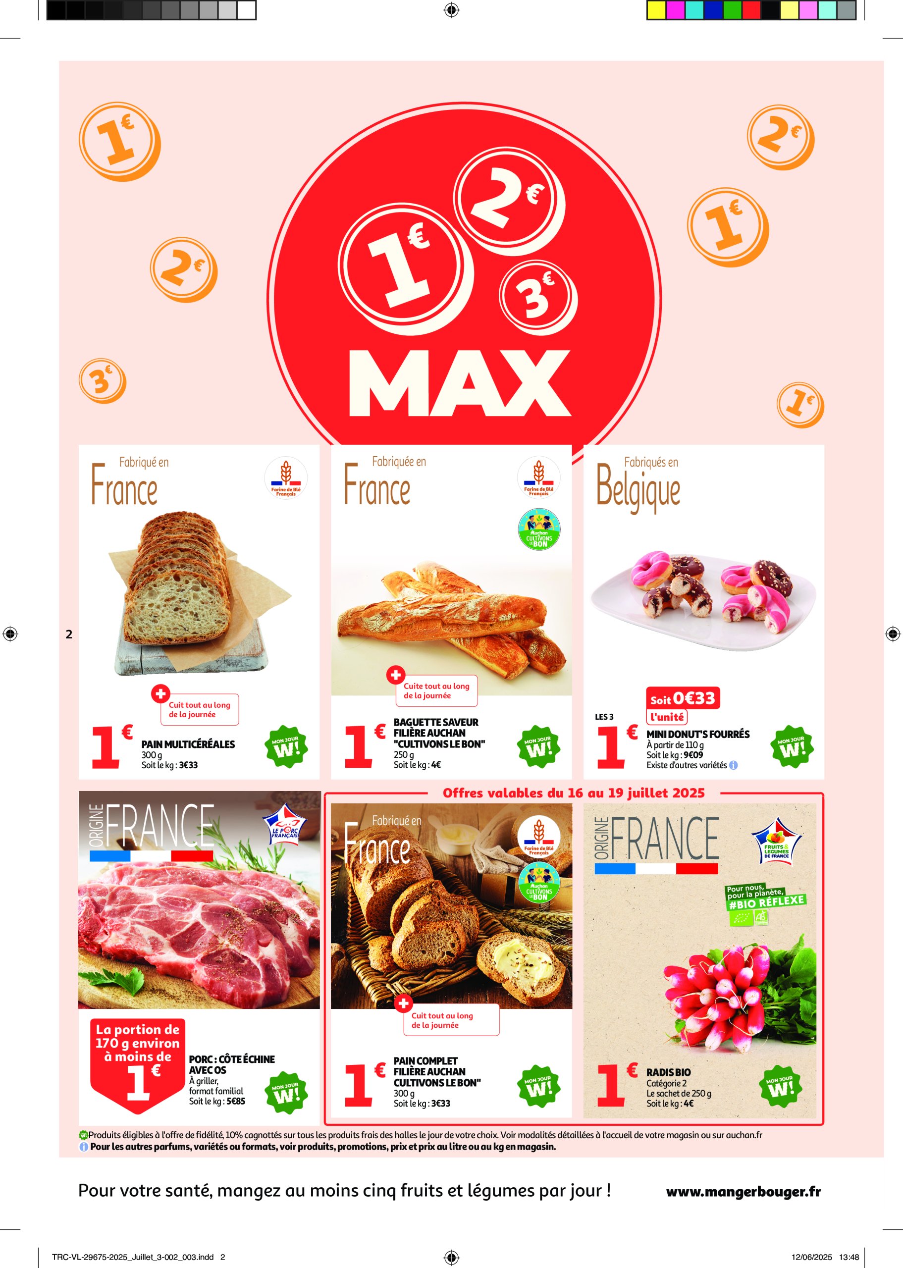 auchan - Auchan - C'est parti pour une année moins chère folder geldig vanaf 16/07 - 27/07 - page: 2 auchan - Auchan - C'est parti pour une année moins chère folder geldig vanaf 16/07 - 27/07 - page: 2
