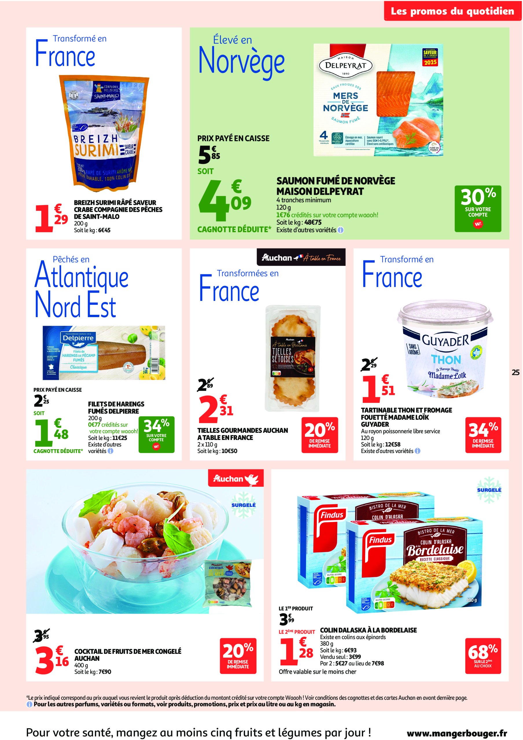 auchan - Auchan - C'est parti pour une année moins chère folder geldig vanaf 16/07 - 27/07 - page: 25 auchan - Auchan - C'est parti pour une année moins chère folder geldig vanaf 16/07 - 27/07 - page: 25