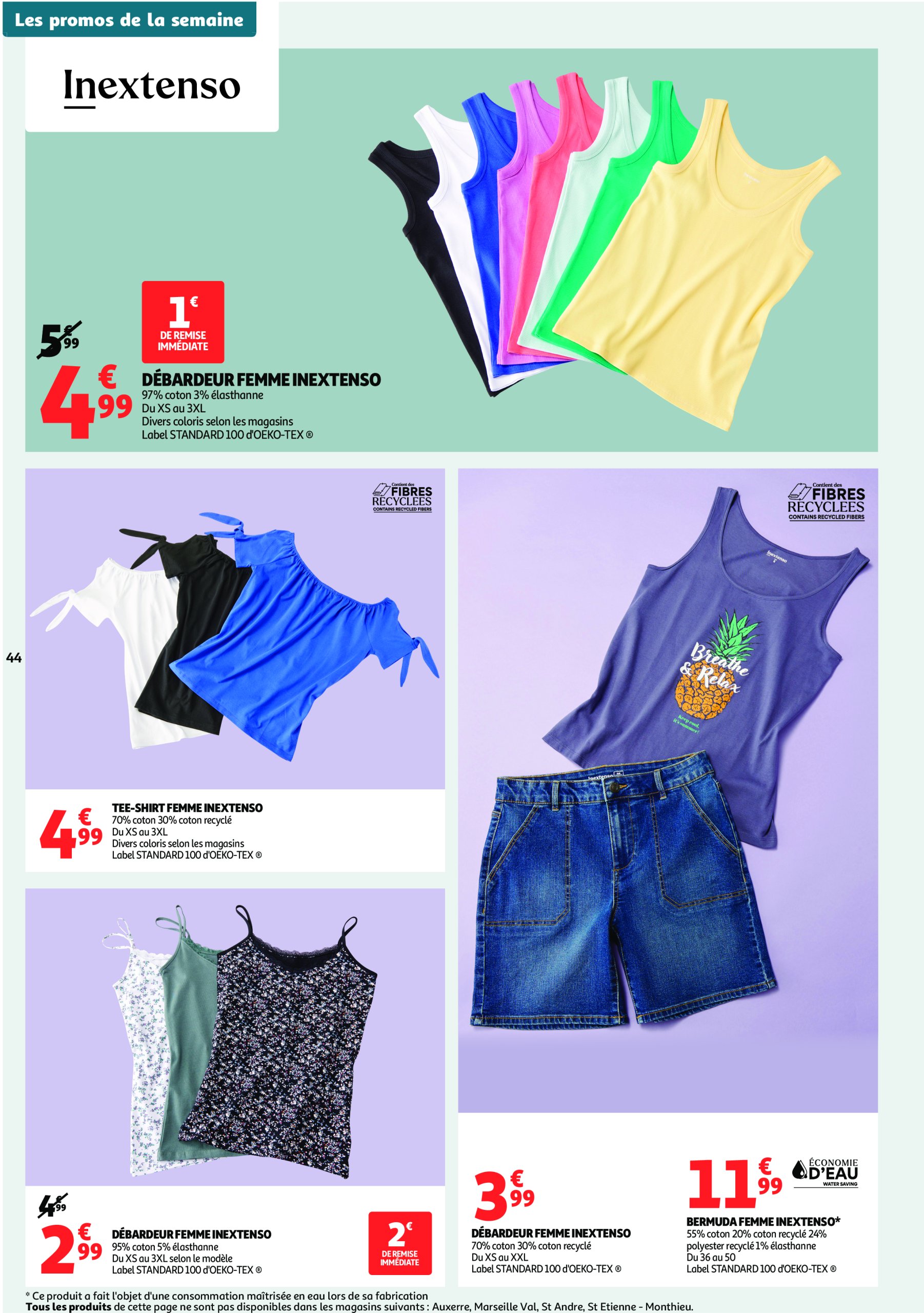 auchan - Auchan - C'est parti pour une année moins chère folder geldig vanaf 16/07 - 27/07 - page: 44 auchan - Auchan - C'est parti pour une année moins chère folder geldig vanaf 16/07 - 27/07 - page: 44